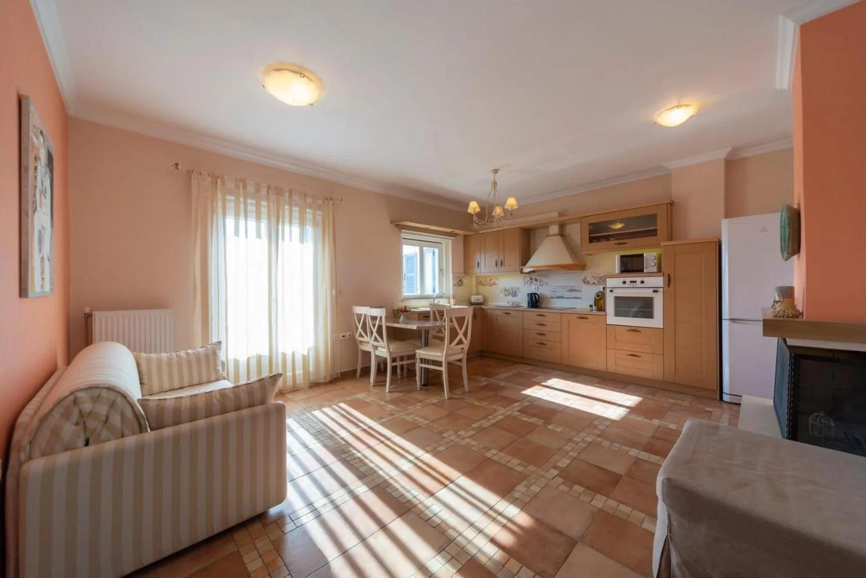 Living room in Nautilus Luxury Suites