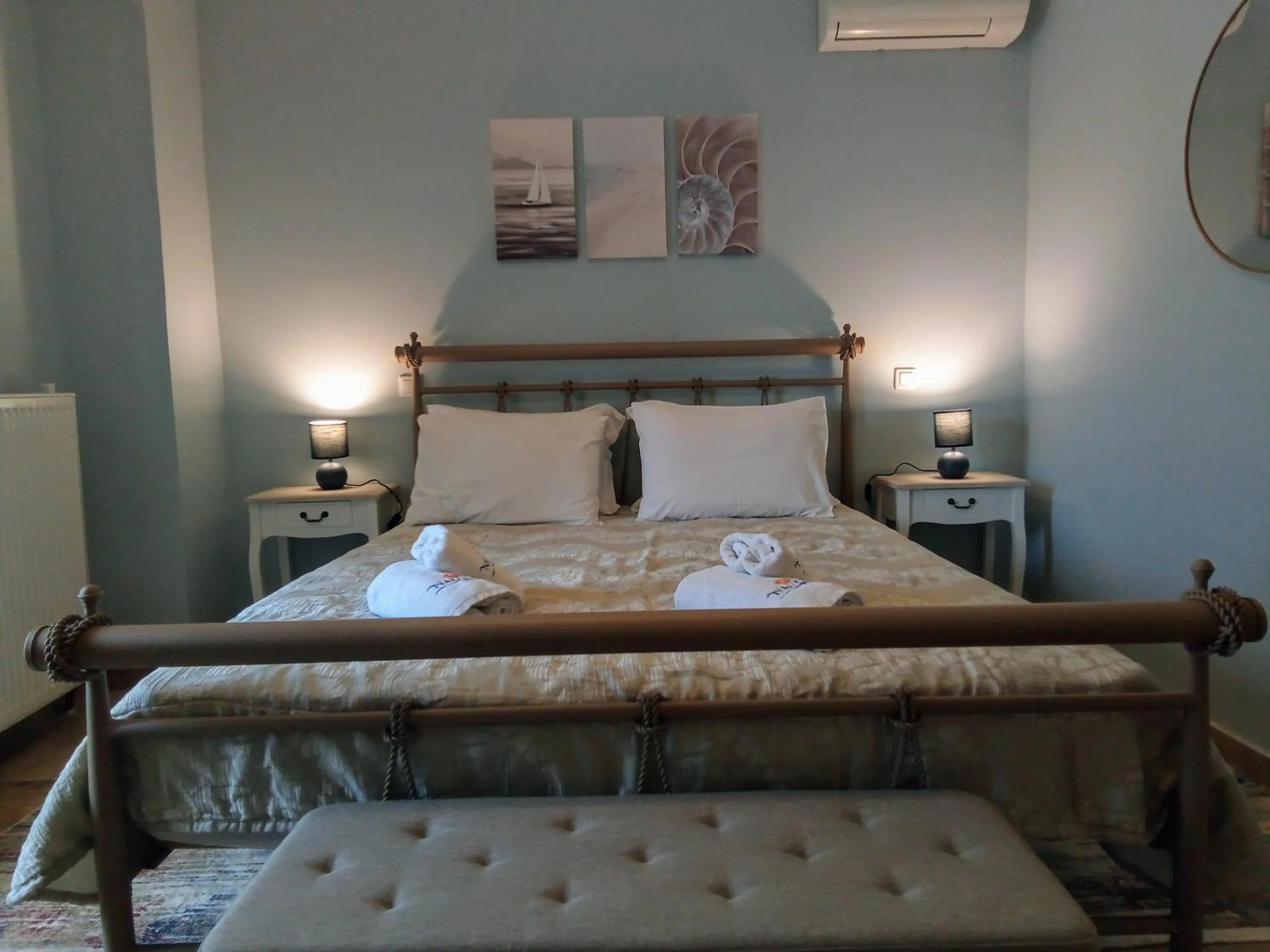 Bed in Nautilus Luxury Suites