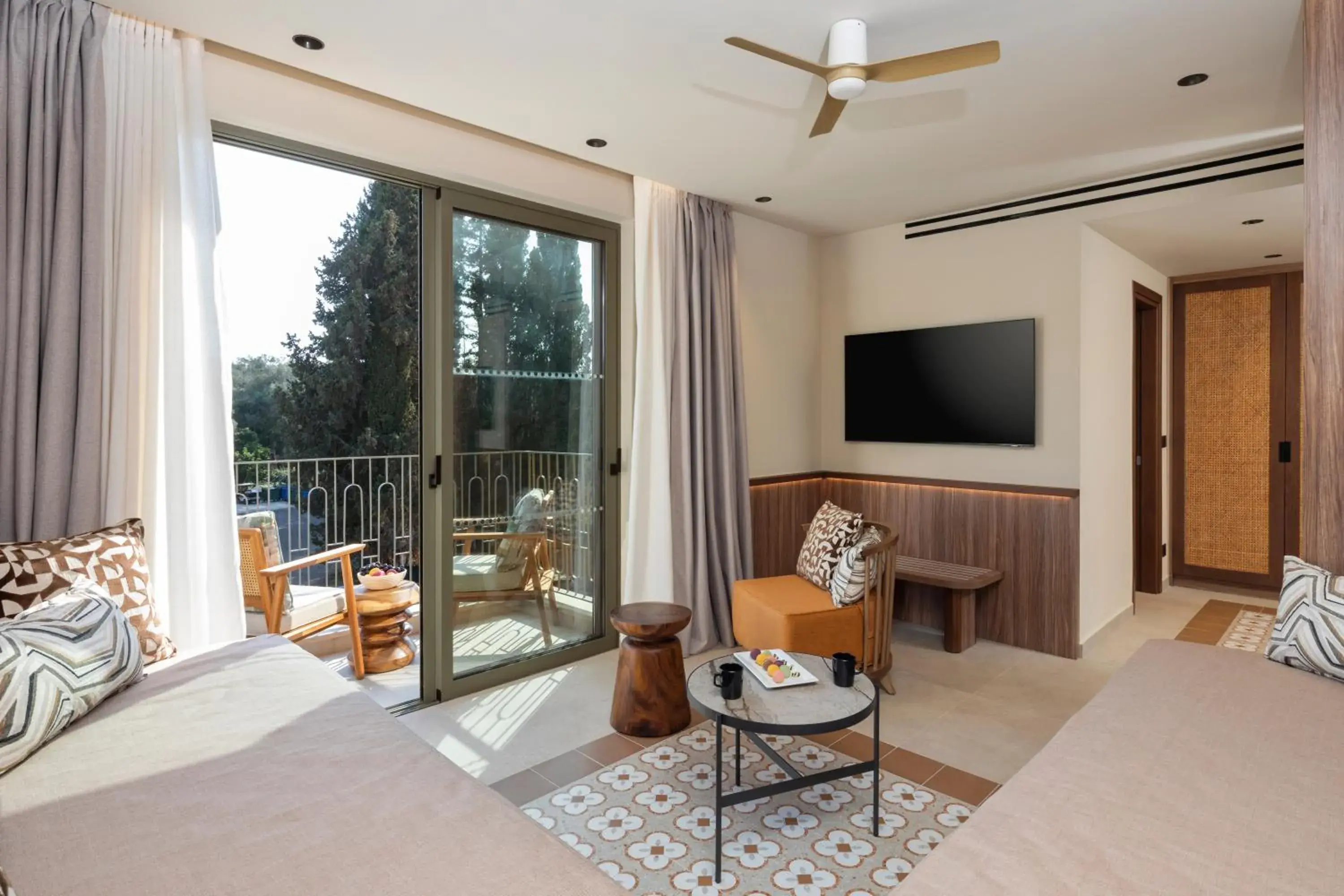 Seating area, Bed in SENTIDO Apollo Palace Seating area, Bed in SENTIDO Apollo Palace