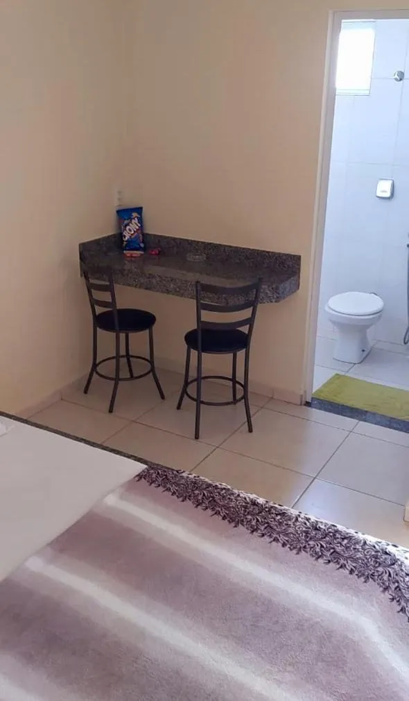 Dining area in Motel& Hotel Apê Goiânia !!!