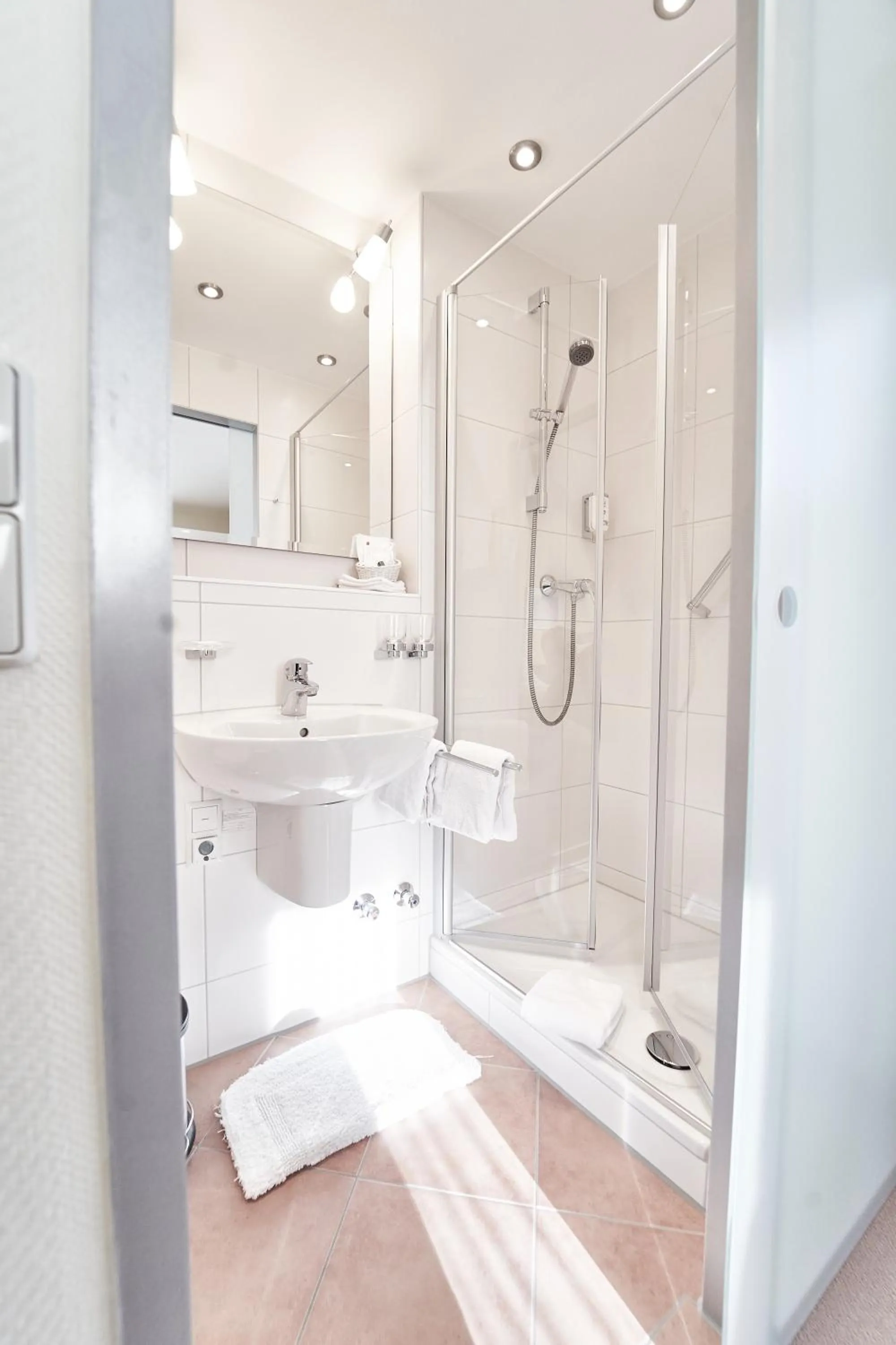 Bathroom in Hotel Morgensonne