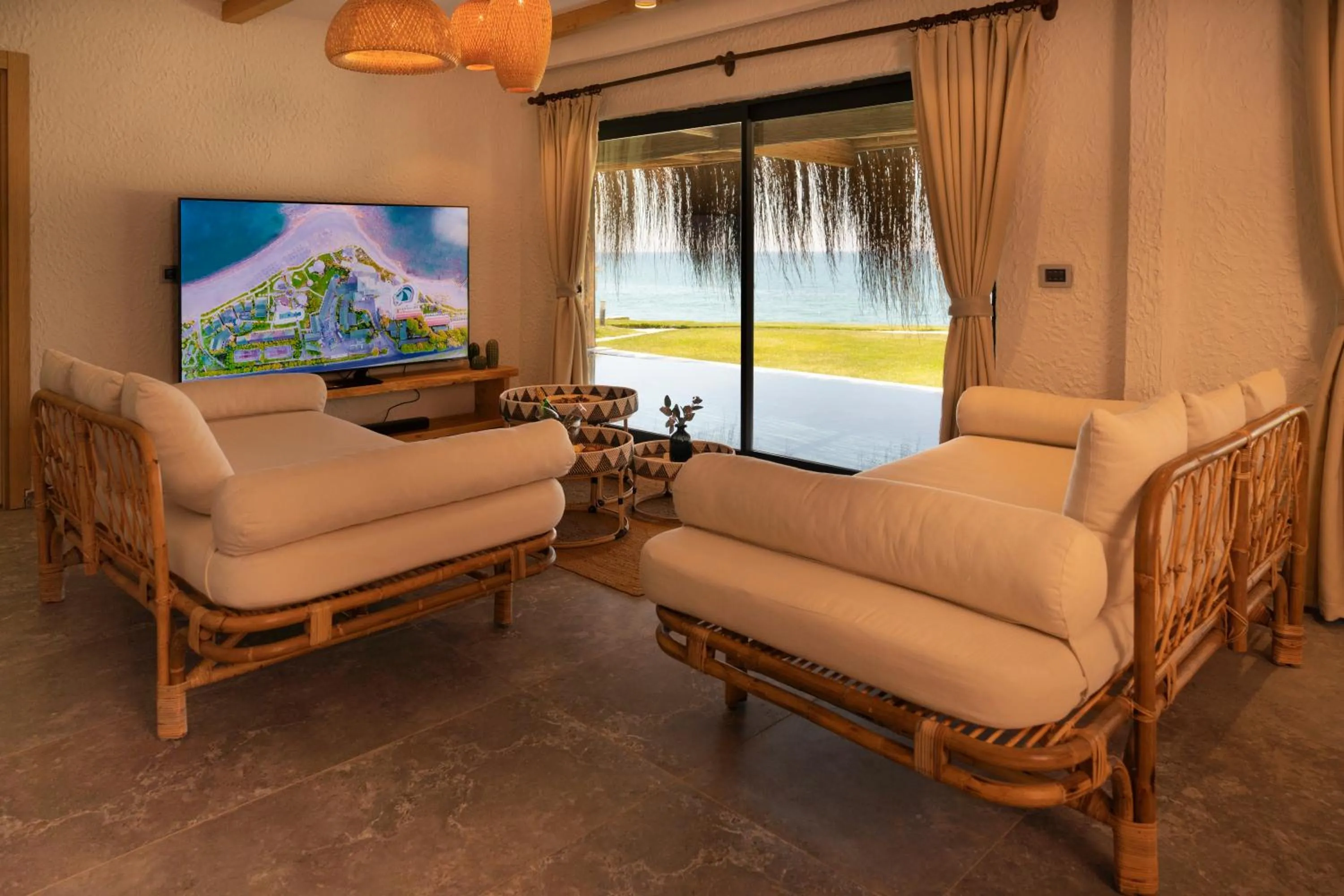 Communal lounge/ TV room in Flora Garden Beach Hotel - Adults Only 16 Plus - Couples Concept
