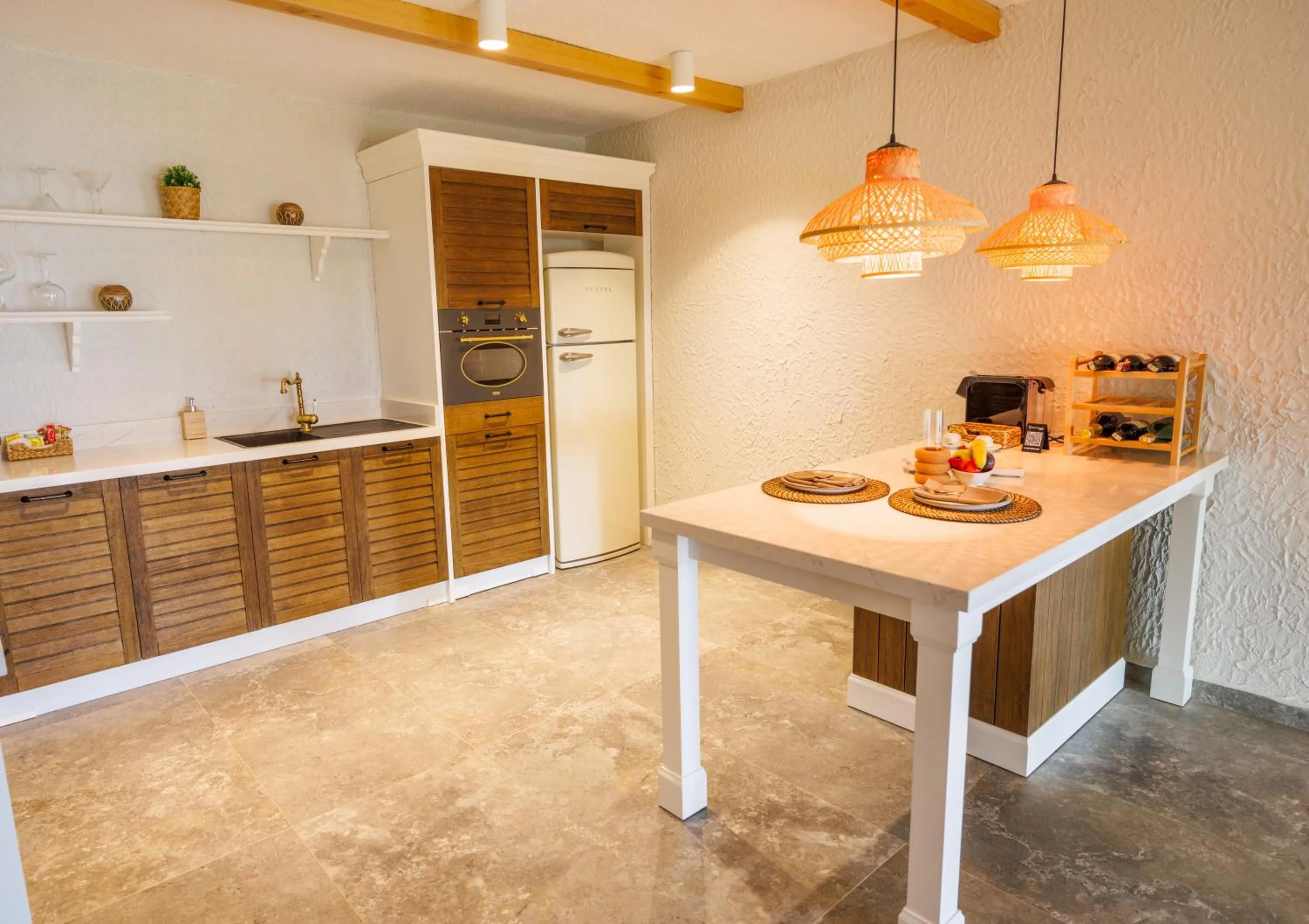 Kitchen or kitchenette in Flora Garden Beach Hotel - Adults Only 16 Plus - Couples Concept
