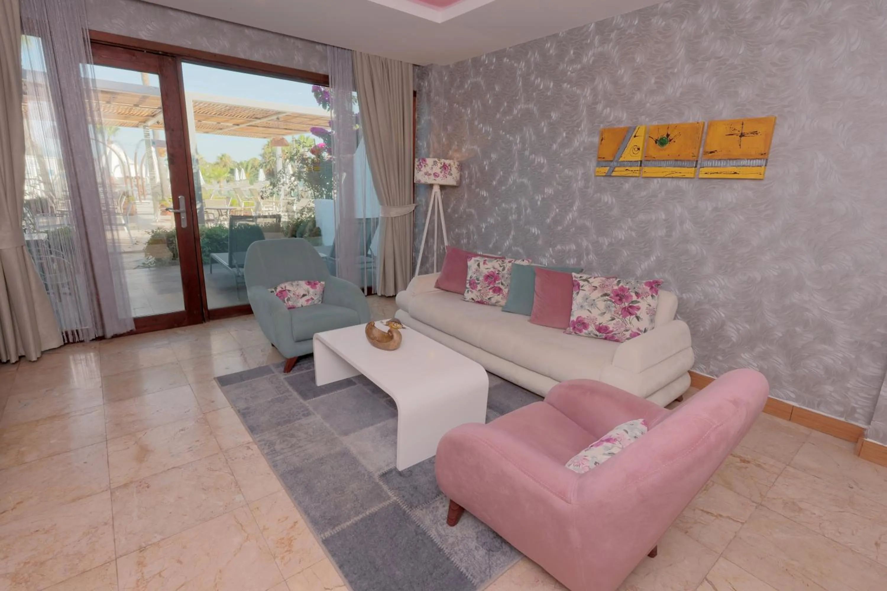 Living room in Flora Garden Beach Hotel - Adults Only 16 Plus - Couples Concept