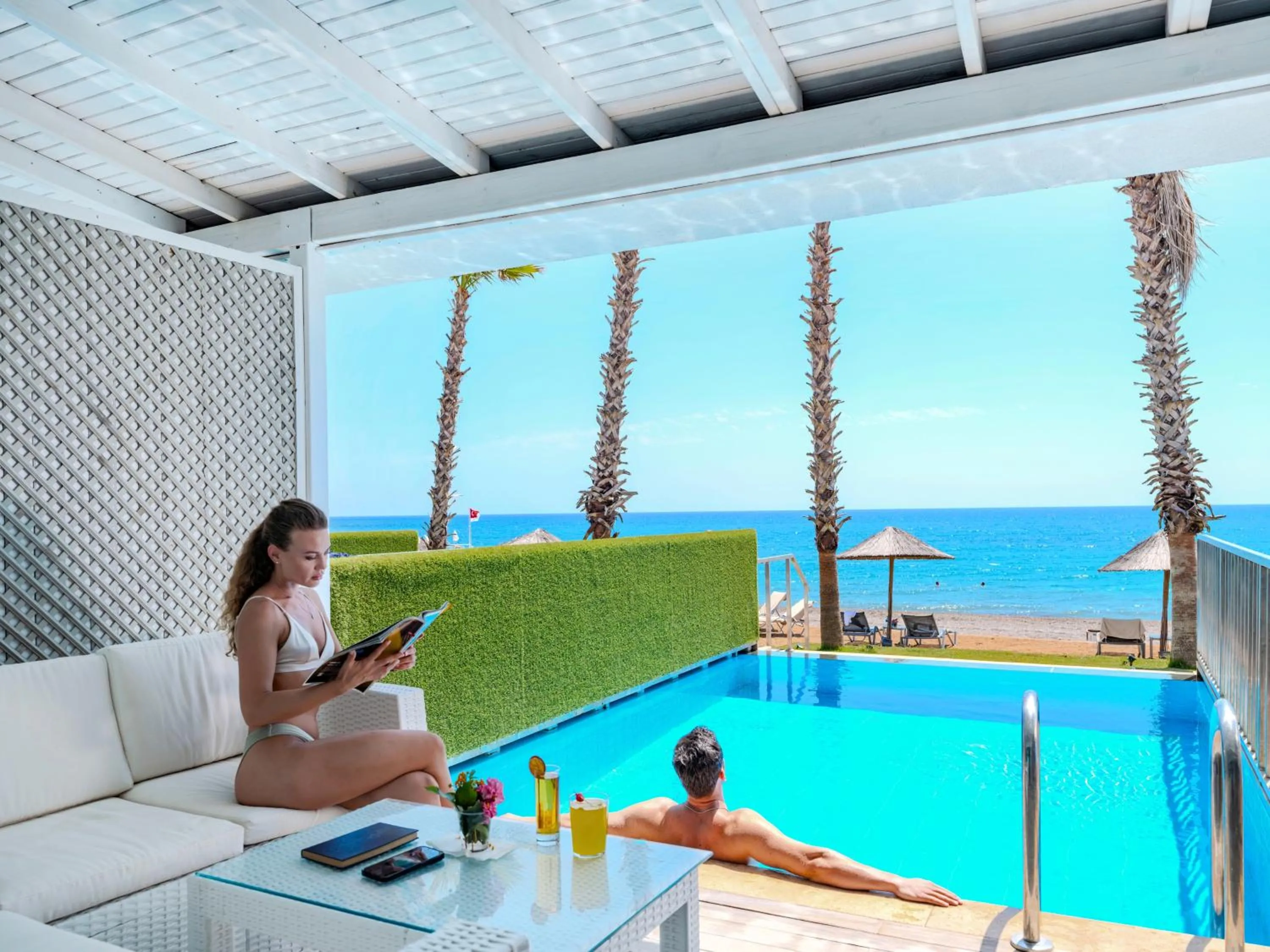 People in Flora Garden Beach Hotel - Adults Only 16 Plus - Couples Concept