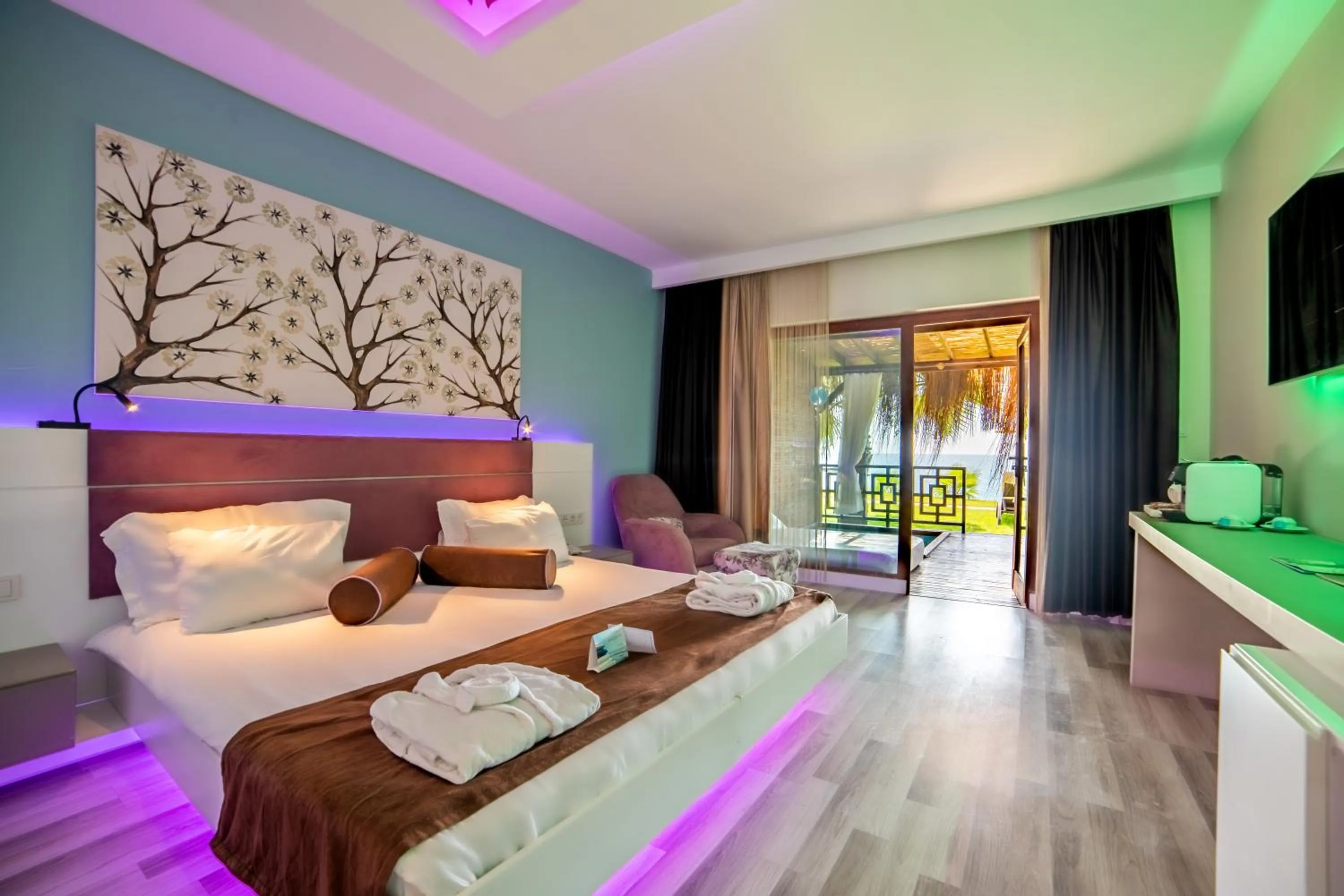 Bed in Flora Garden Beach Hotel - Adults Only 16 Plus - Couples Concept