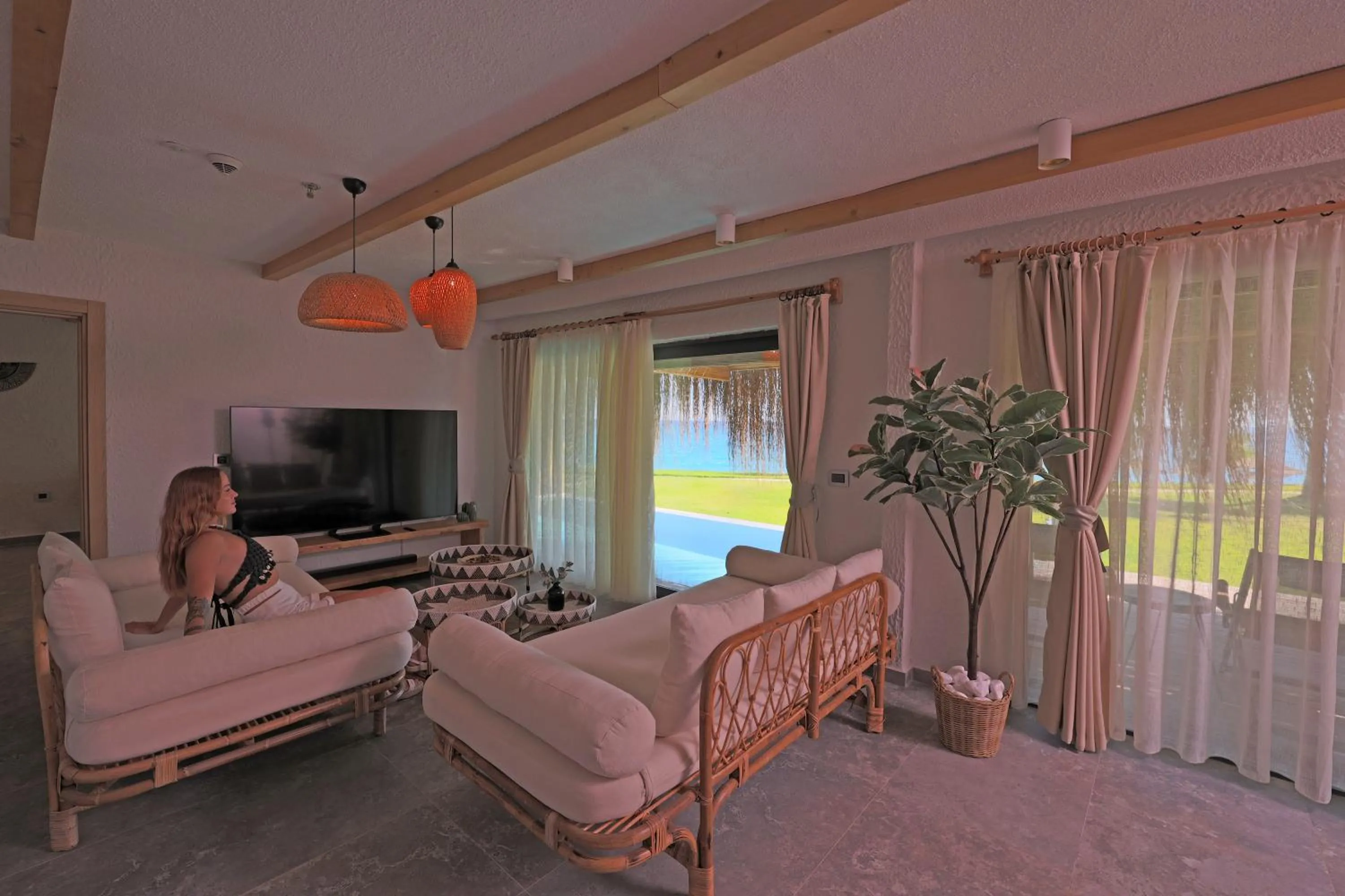 Living room in Flora Garden Beach Hotel - Adults Only 16 Plus - Couples Concept