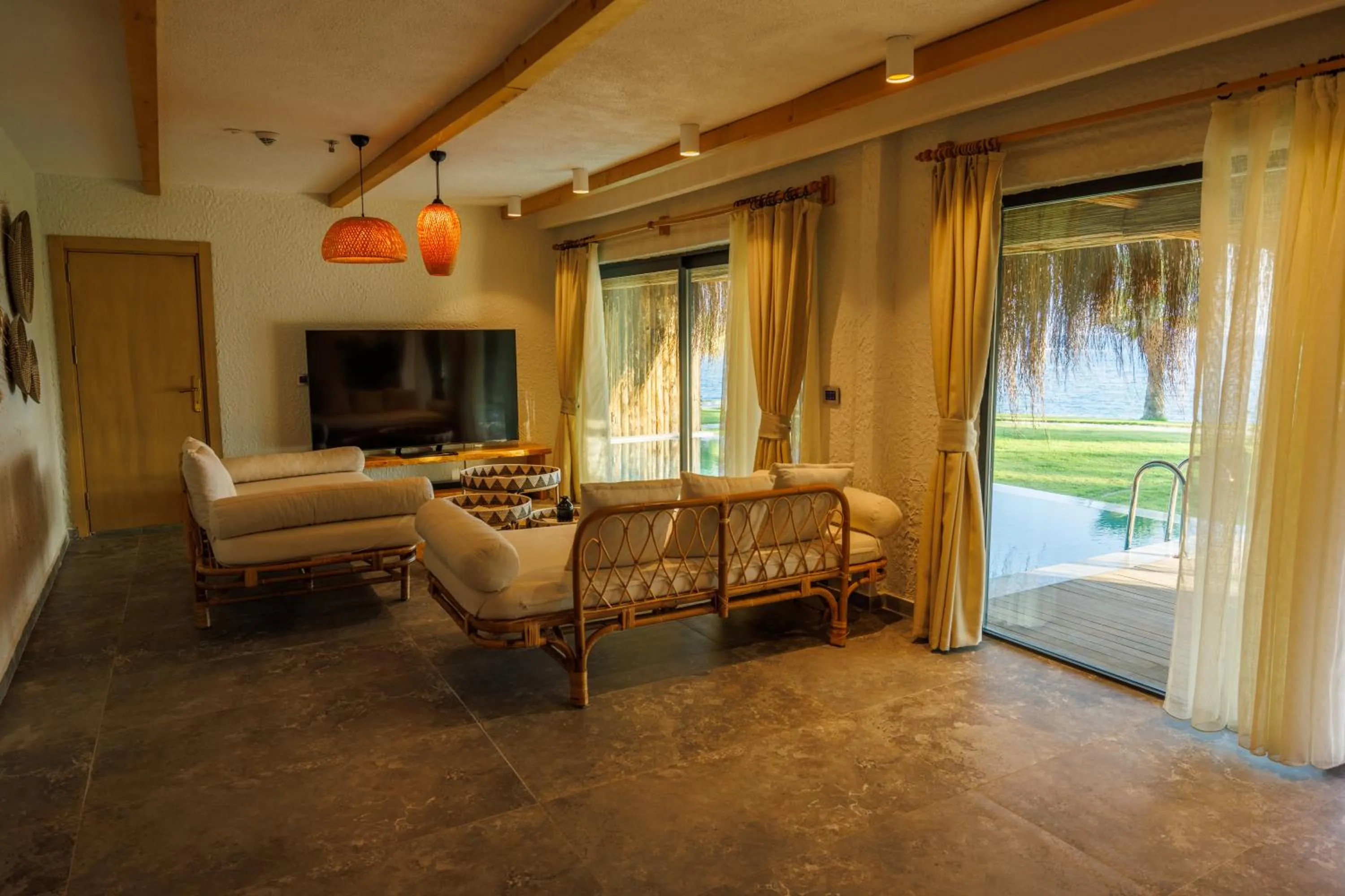 Living room in Flora Garden Beach Hotel - Adults Only 16 Plus - Couples Concept