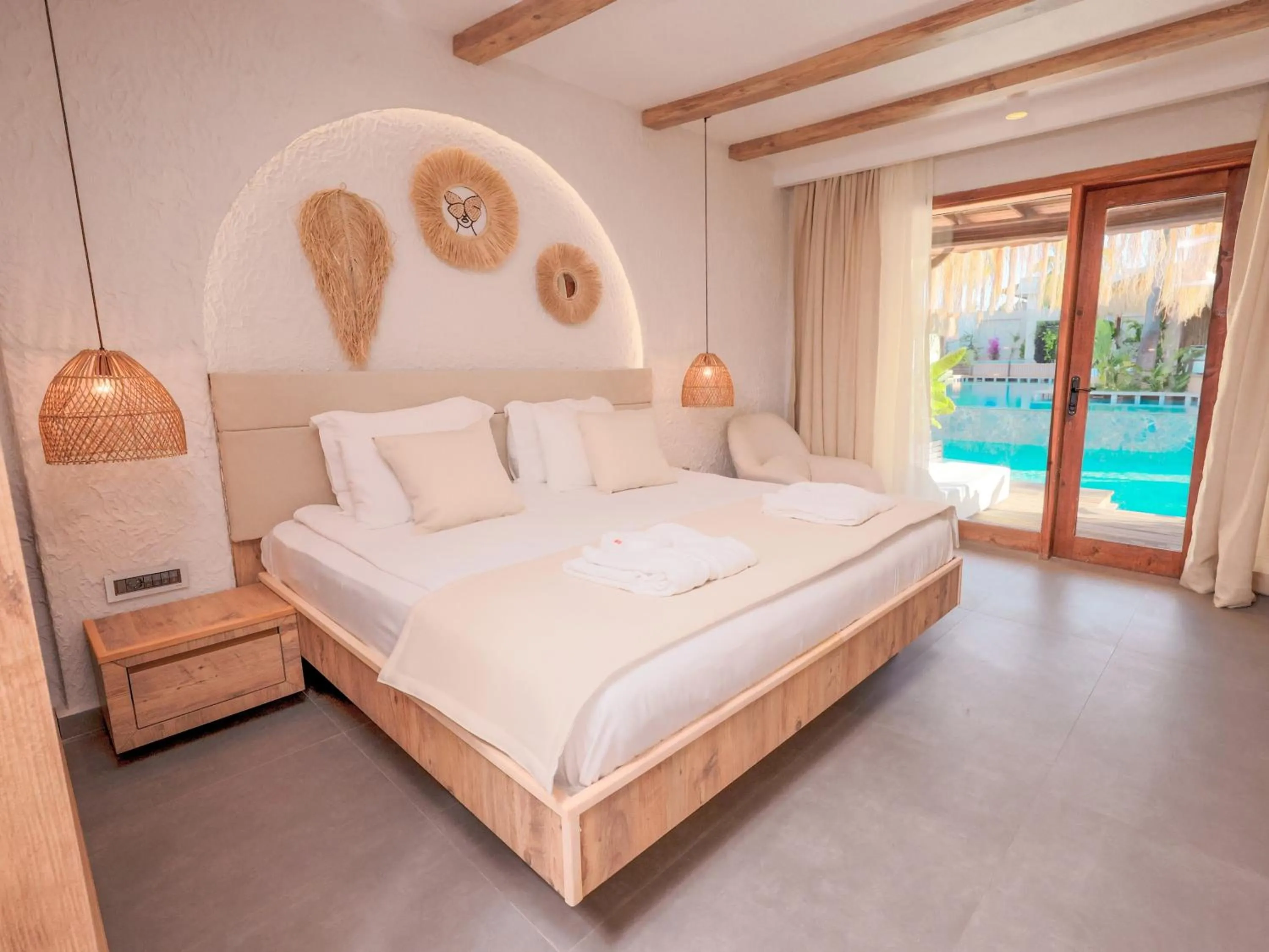 Bed in Flora Garden Beach Hotel - Adults Only 16 Plus - Couples Concept