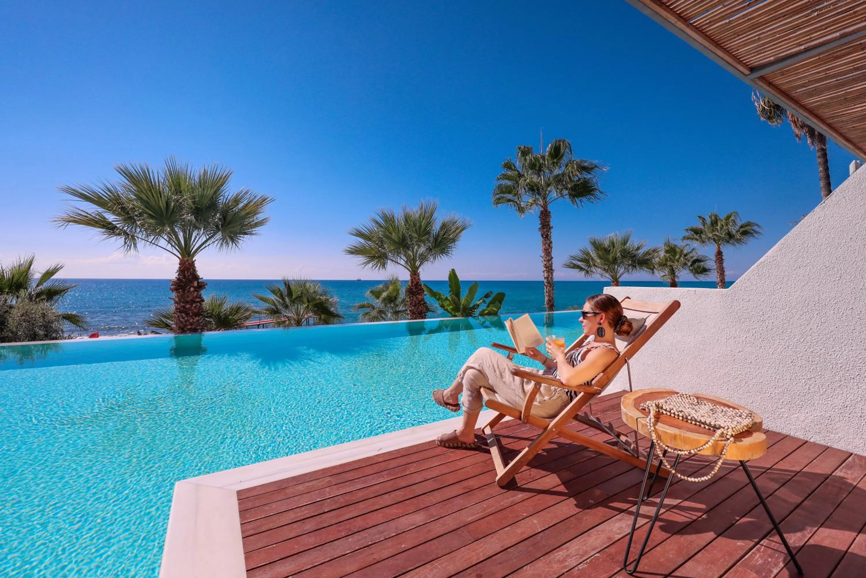 Pool view in Flora Garden Beach Hotel - Adults Only 16 Plus - Couples Concept