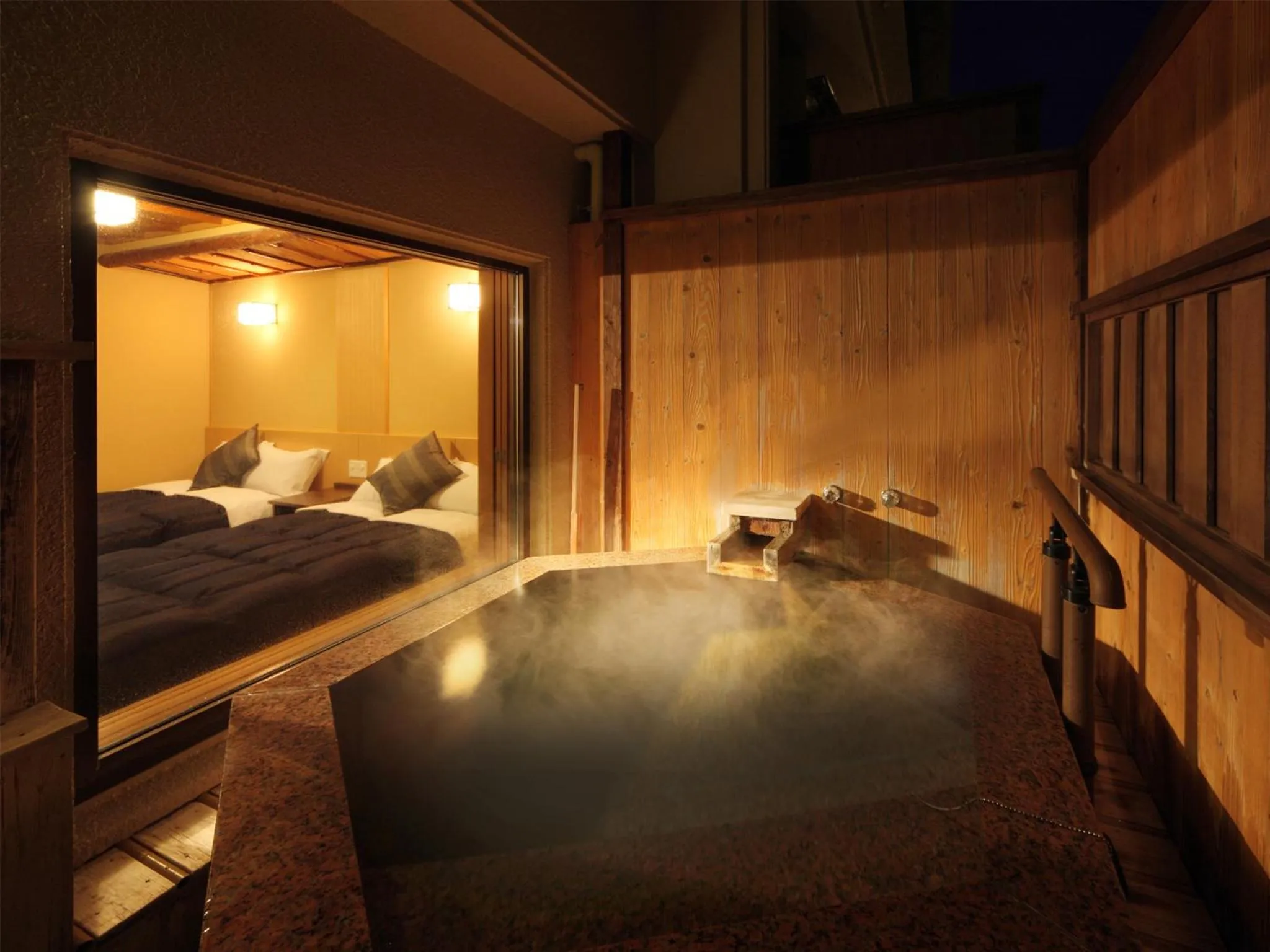 Hot Spring Bath, Bed in Asaya