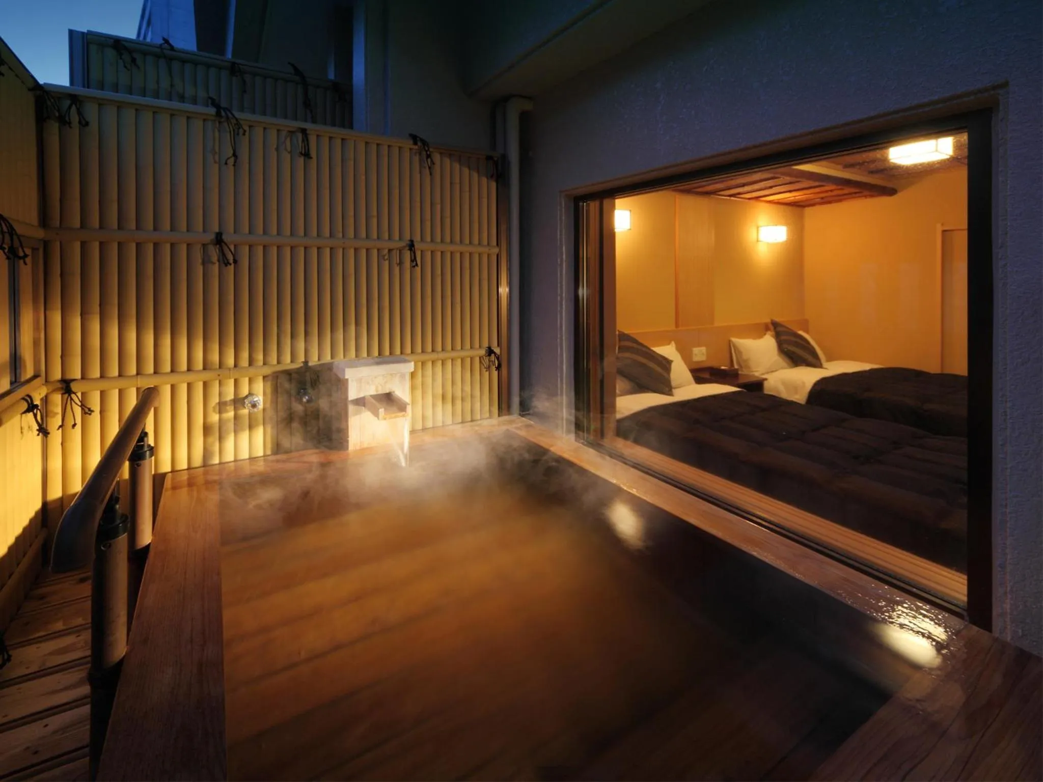 Hot Spring Bath in Asaya