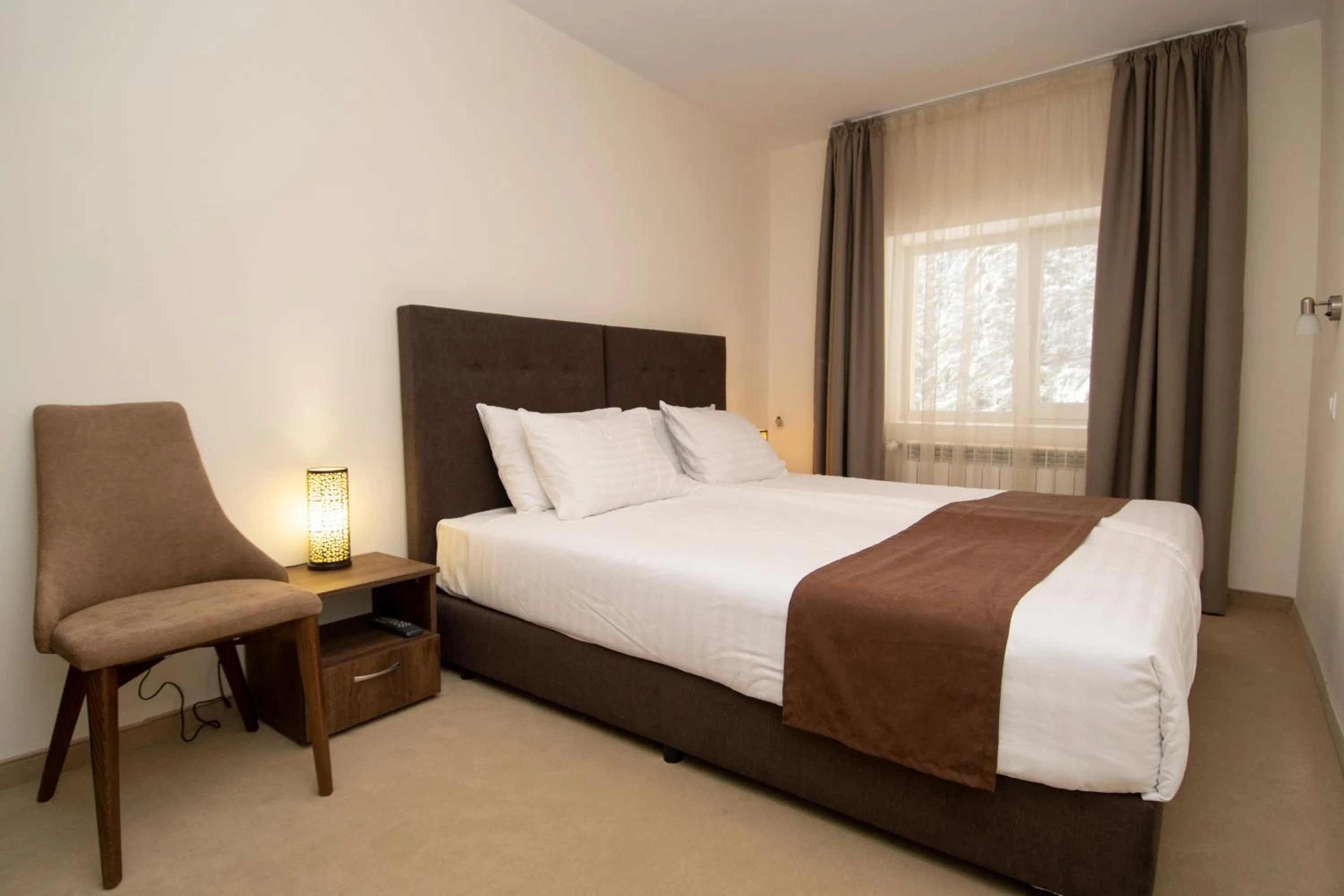 Bed in Hotel Malyovitsa