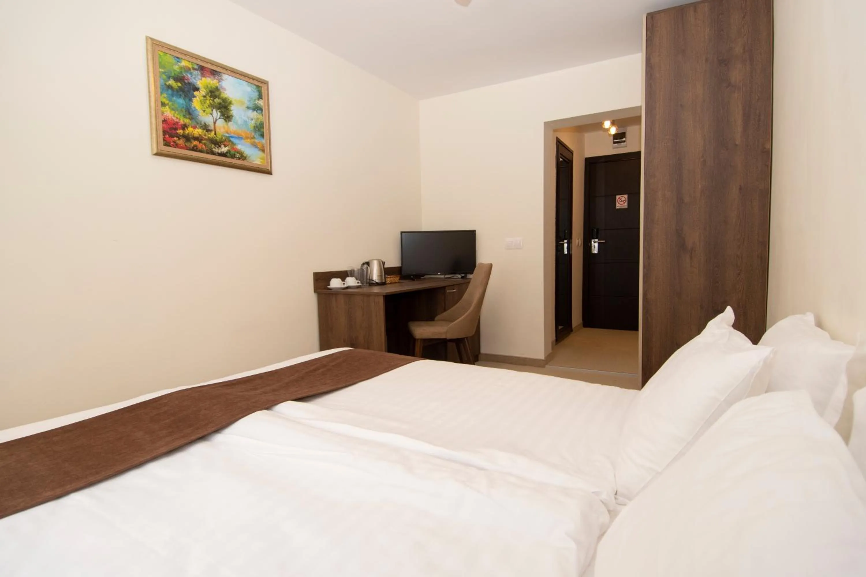 Bed in Hotel Malyovitsa