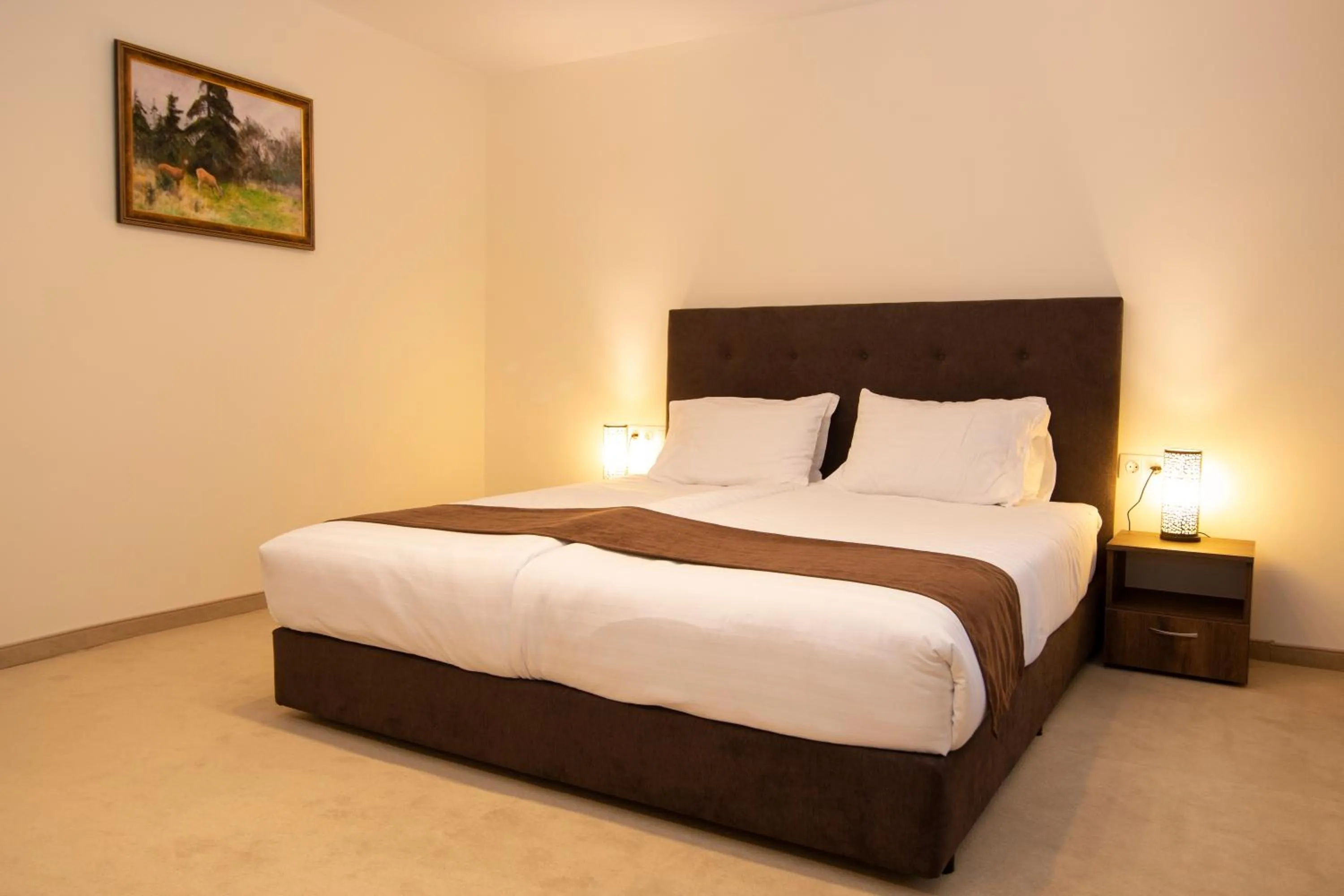 Bed in Hotel Malyovitsa