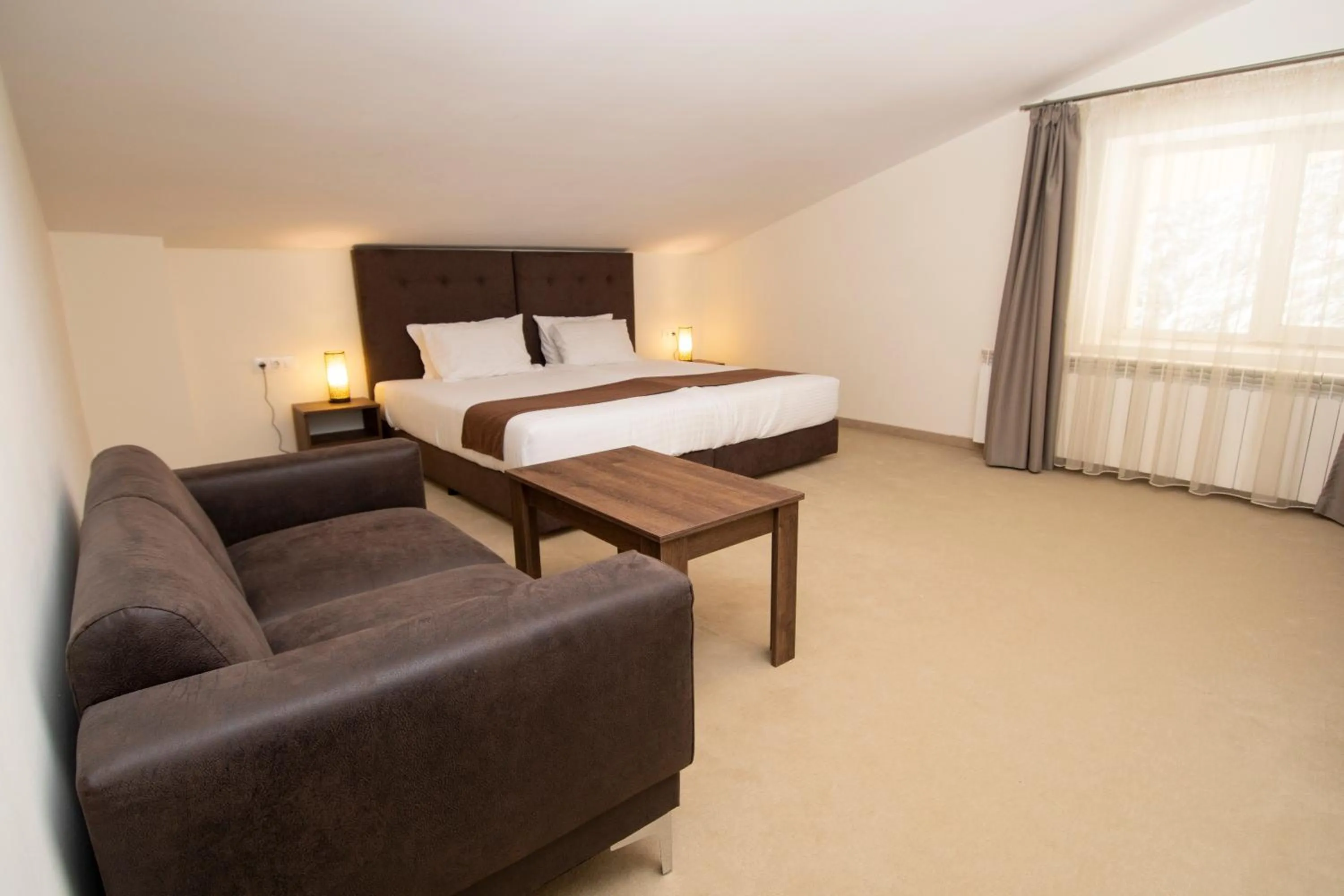 Bed in Hotel Malyovitsa