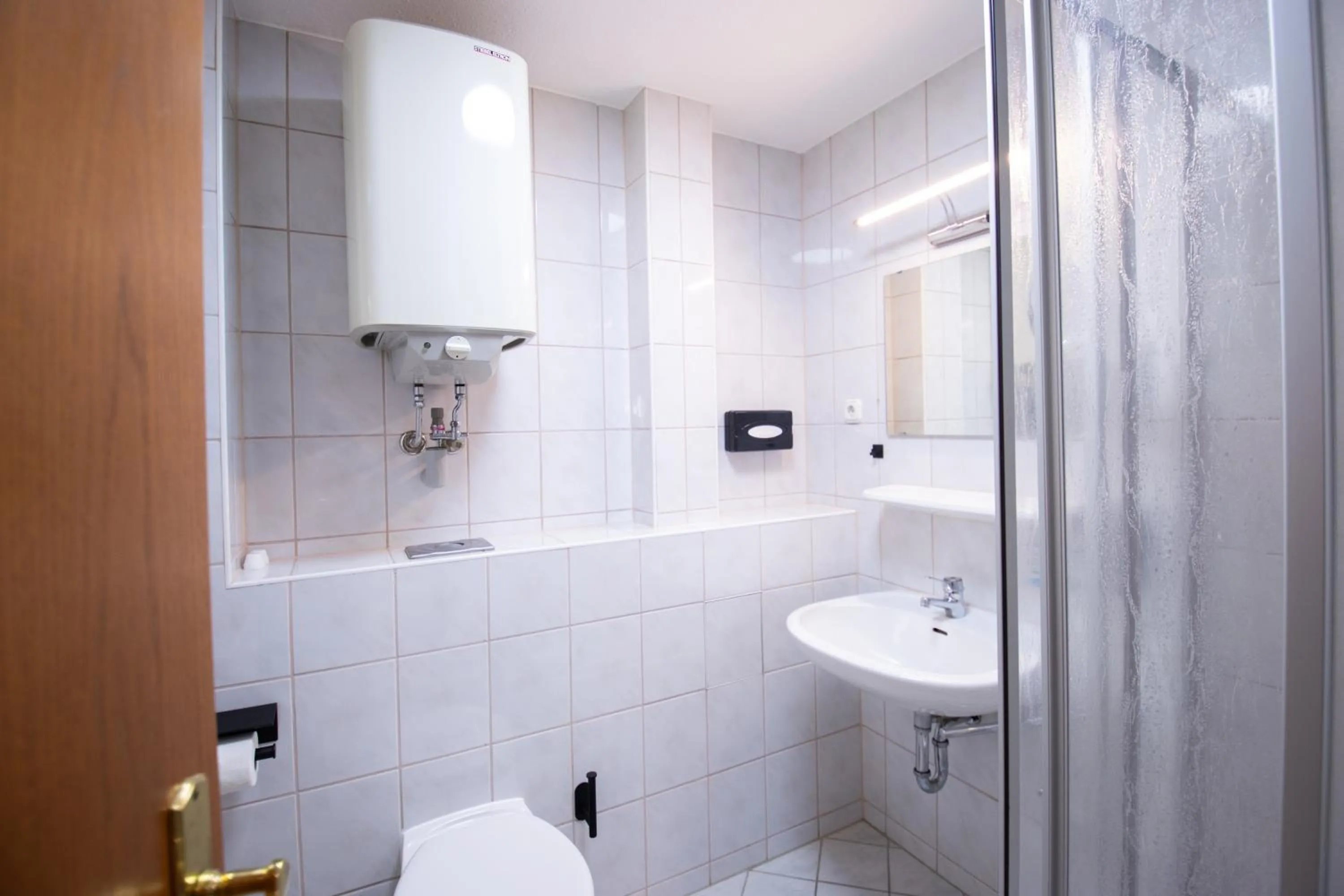 Bathroom in Hotel Lengenfelder Hof