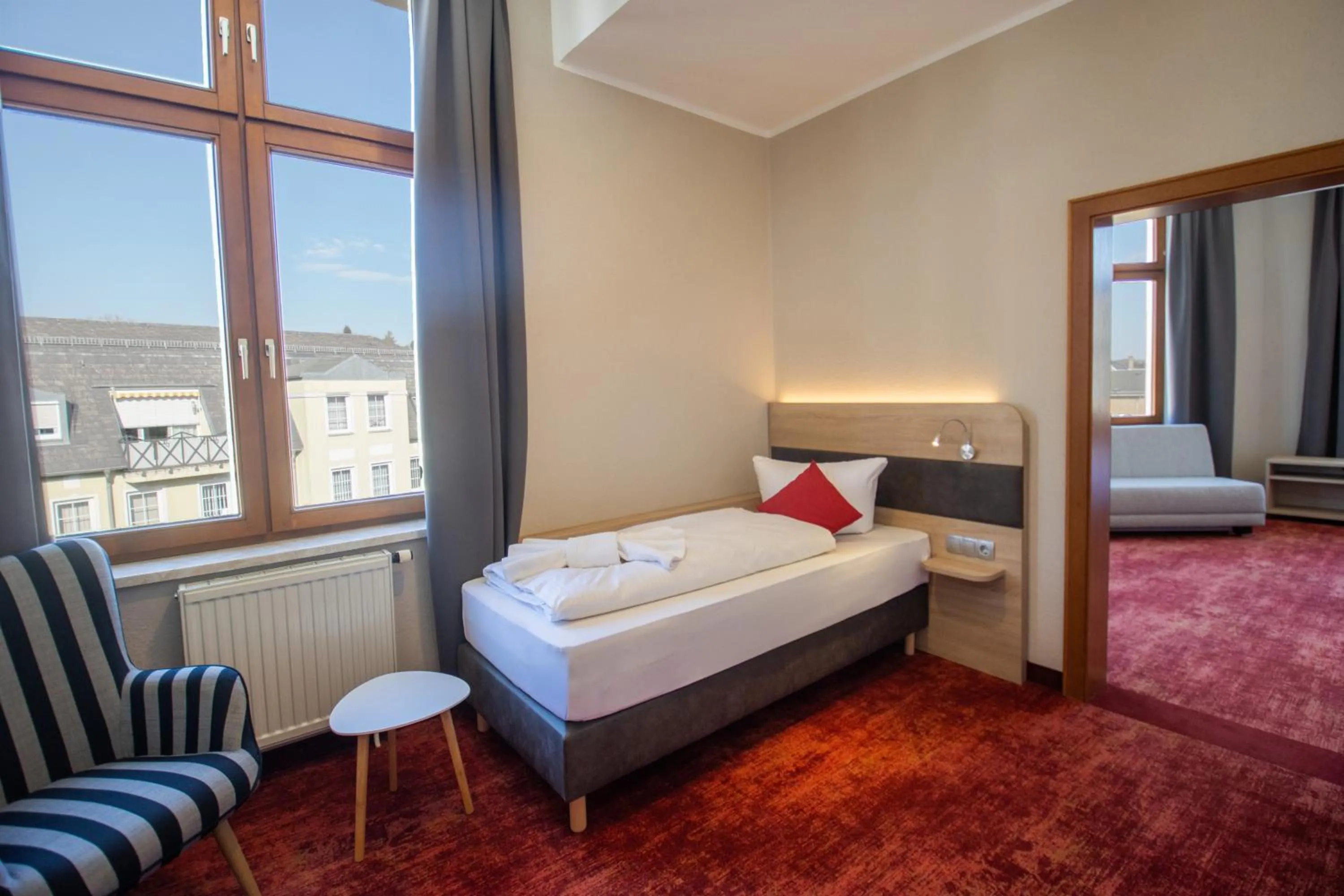 Photo of the whole room, Bed in Hotel Lengenfelder Hof