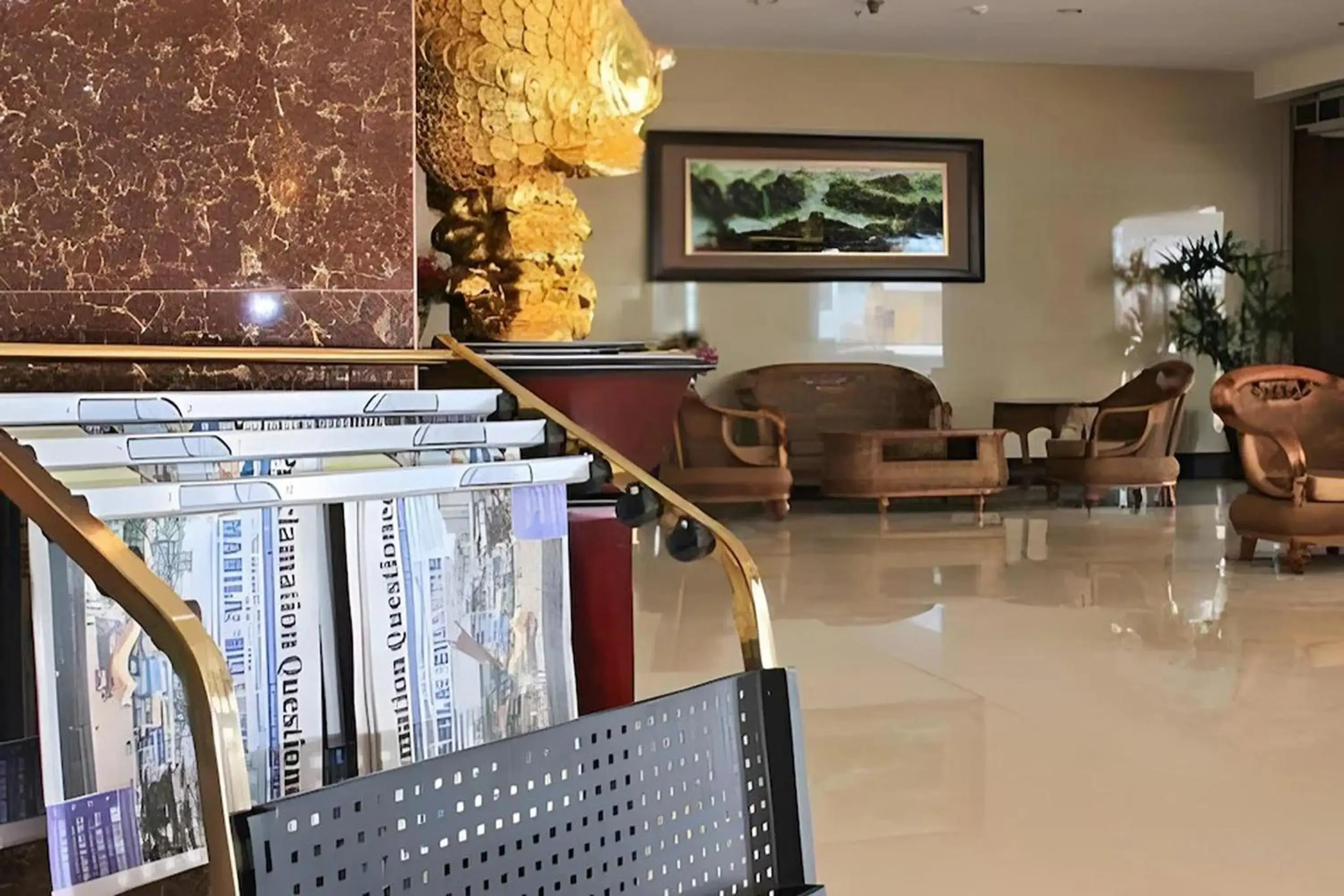 Lobby or reception in Hotel Essencia Lobby or reception in Hotel Essencia