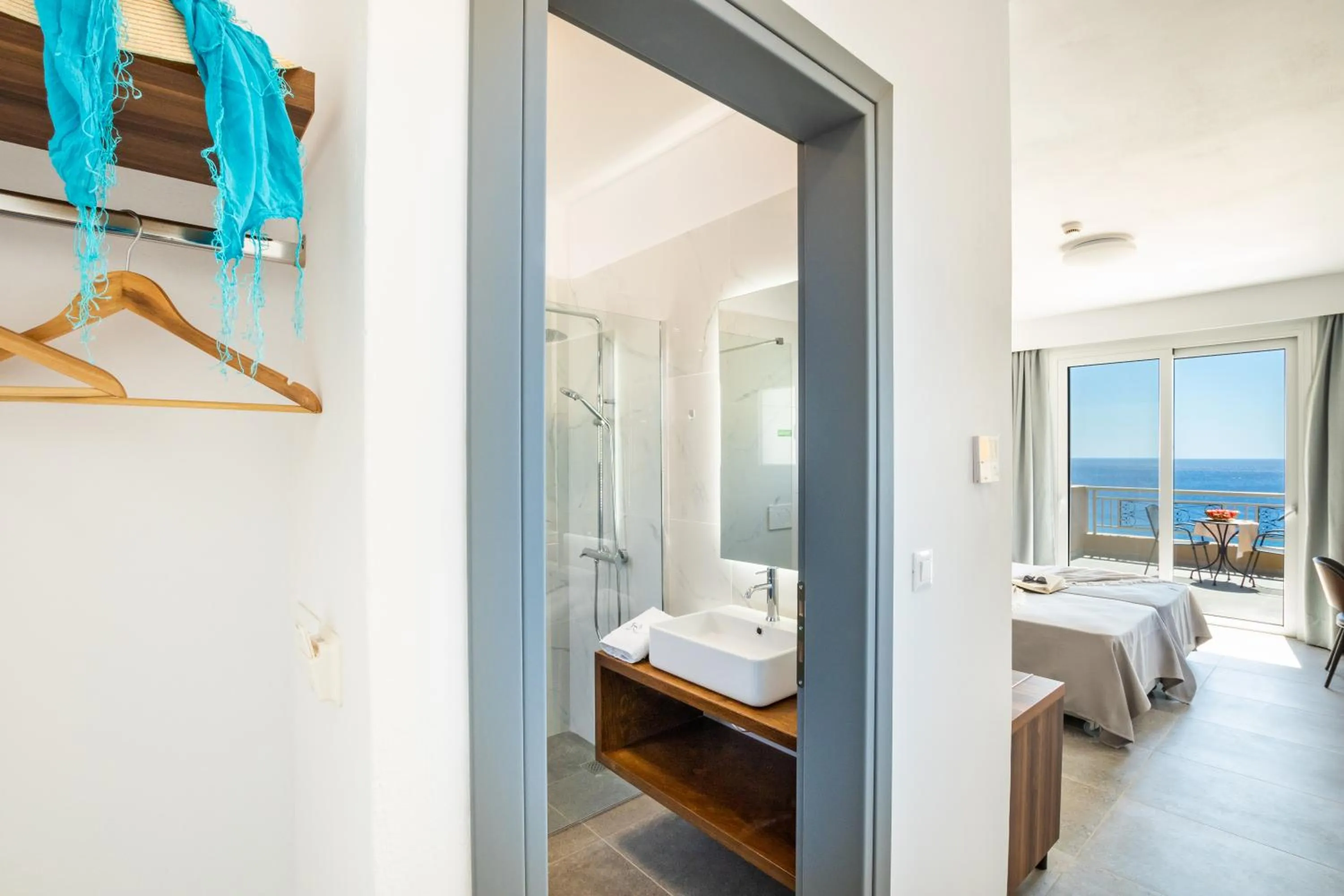 Bed in Apolis Beachscape Hotel