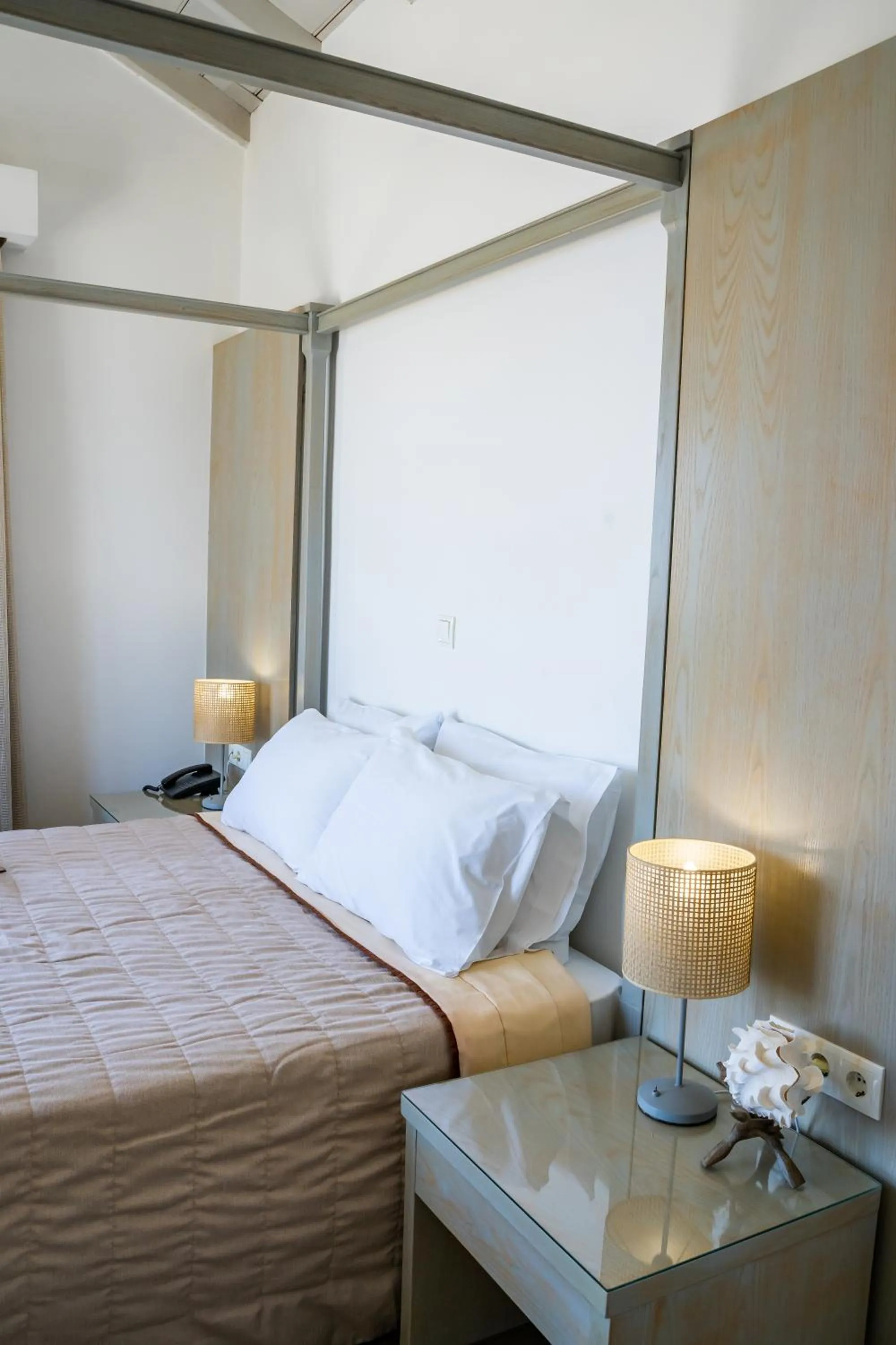 Bed in Apolis Beachscape Hotel