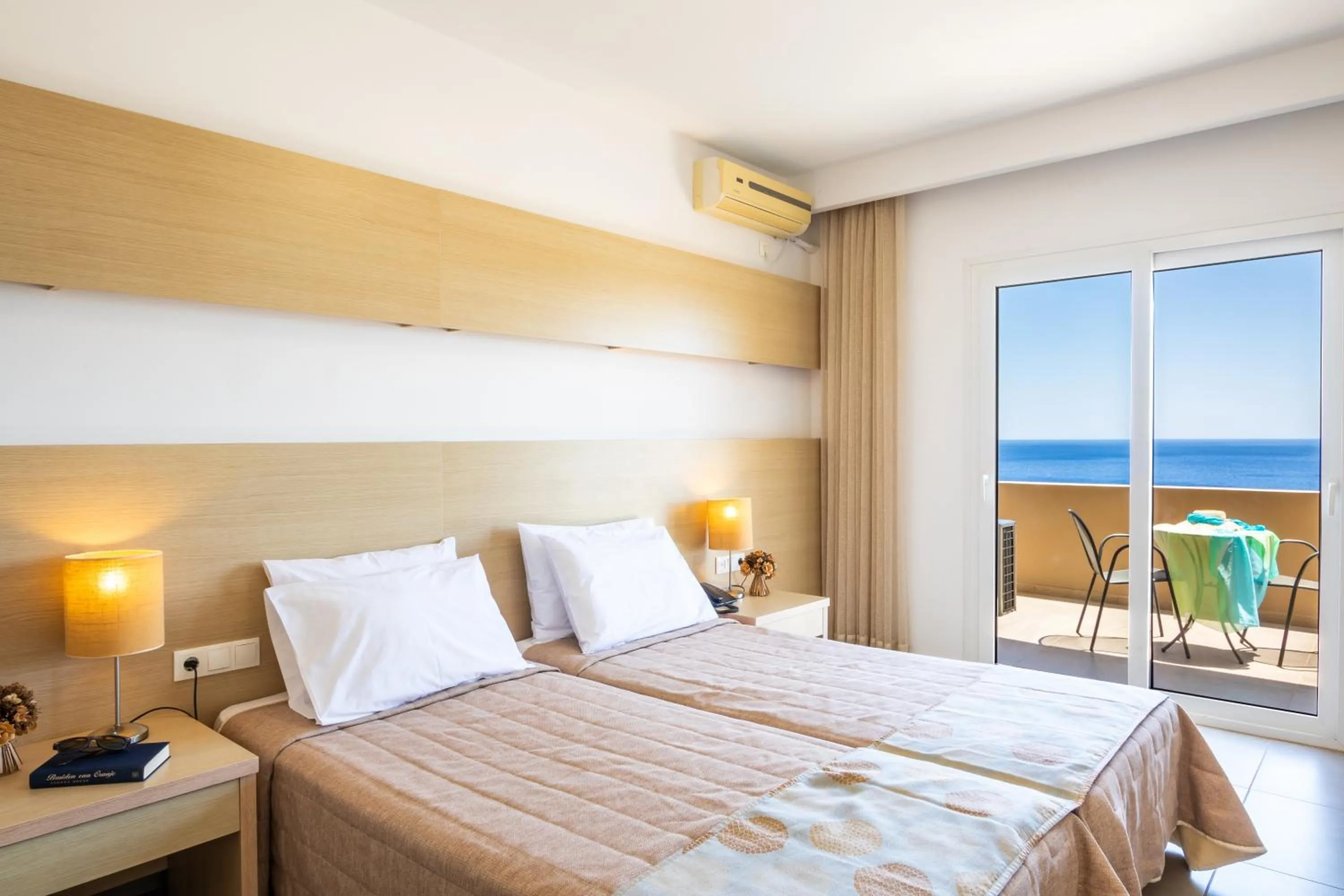 Bed in Apolis Beachscape Hotel