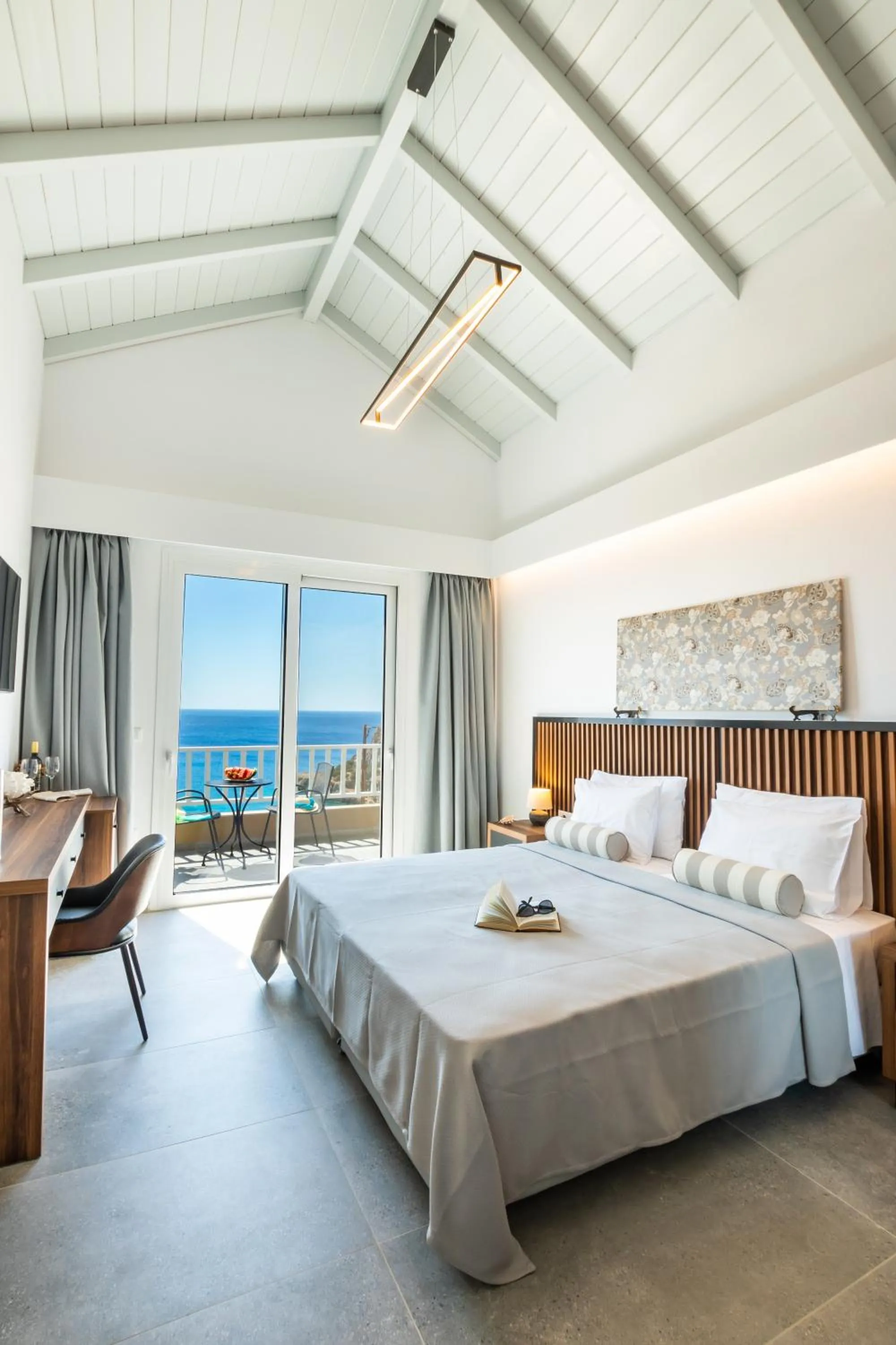 Bed in Apolis Beachscape Hotel