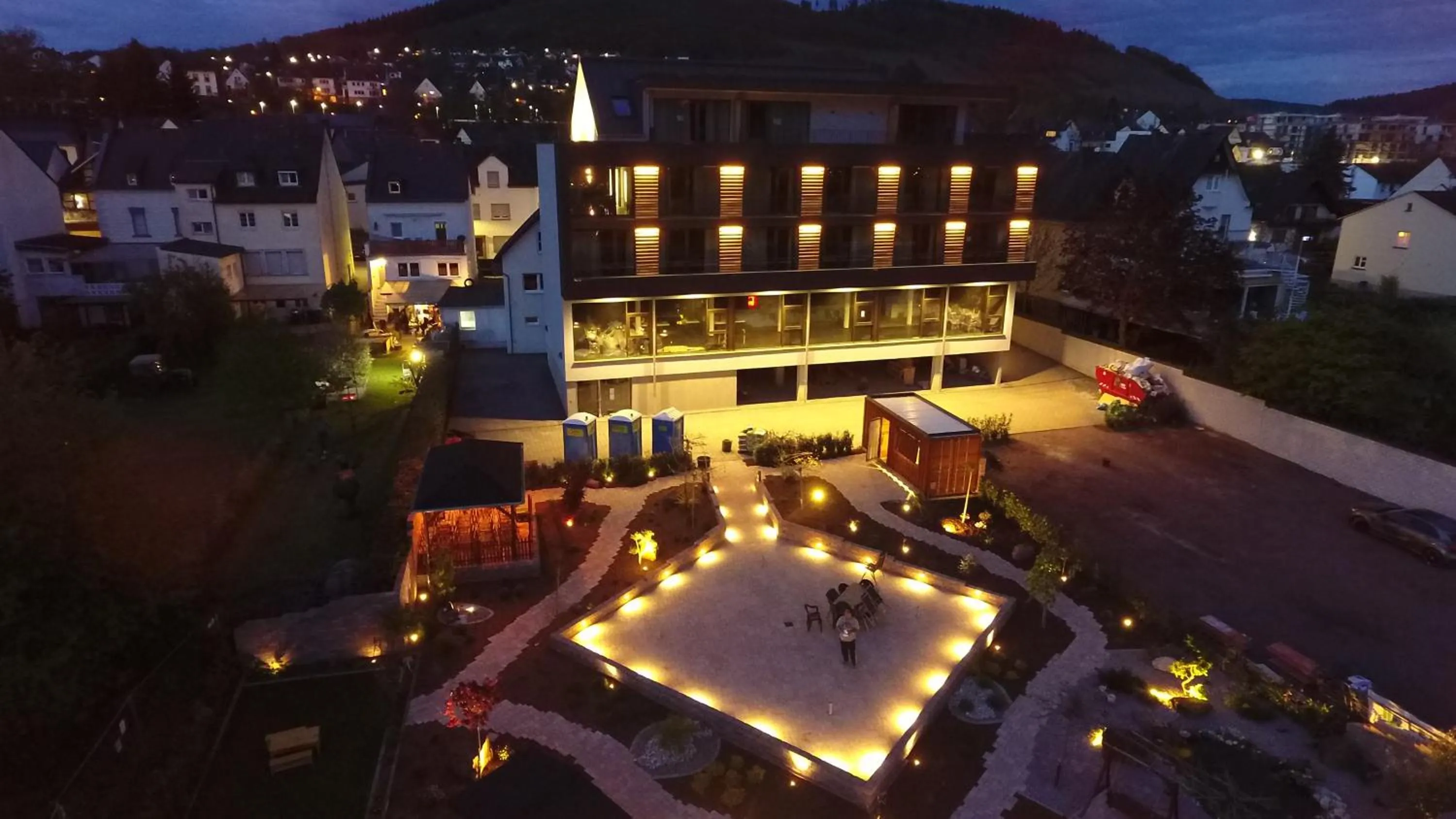 Bird's eye view in Boutique Hotel Moselgarten