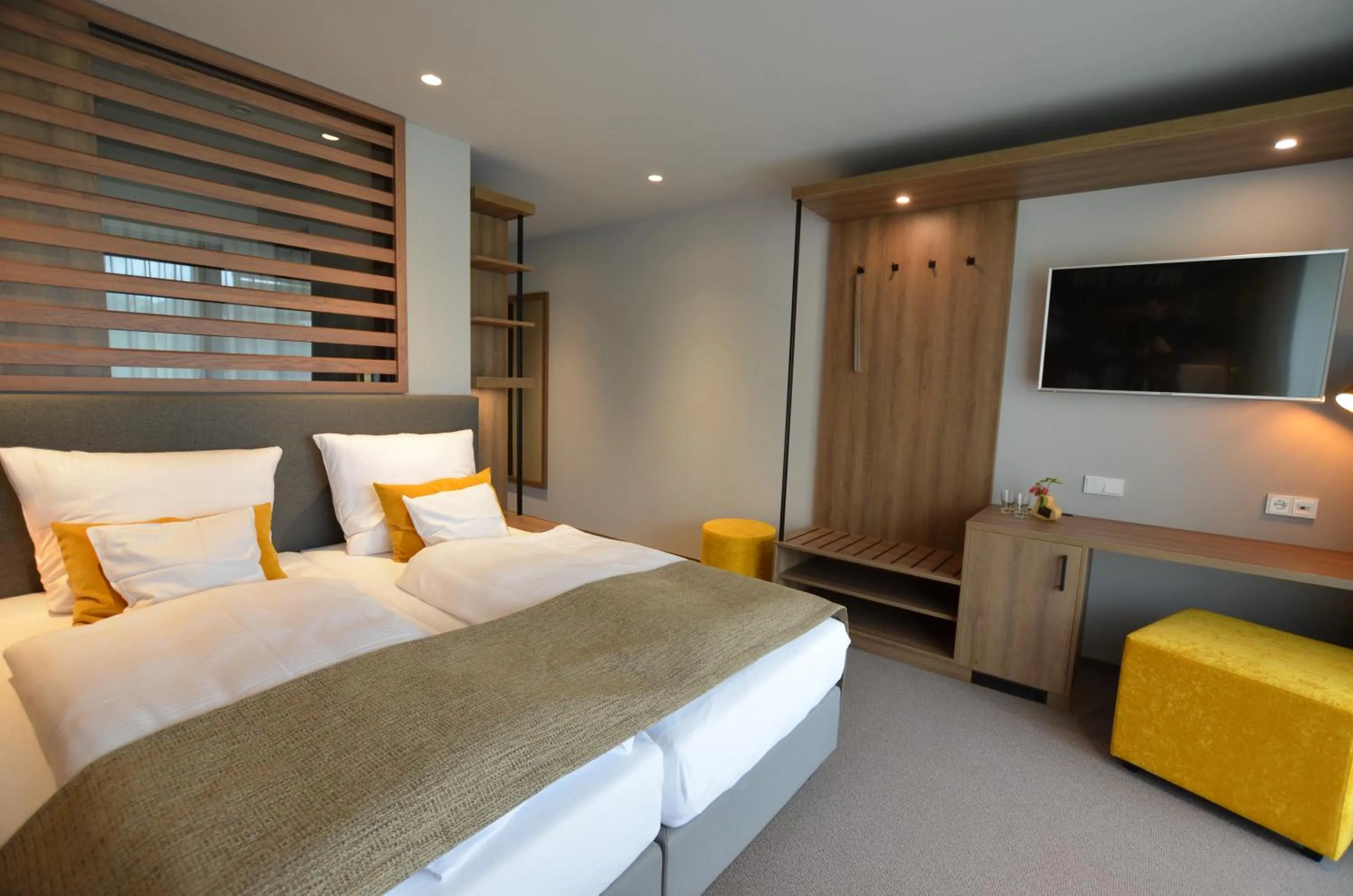 TV and multimedia, Bed in Boutique Hotel Moselgarten