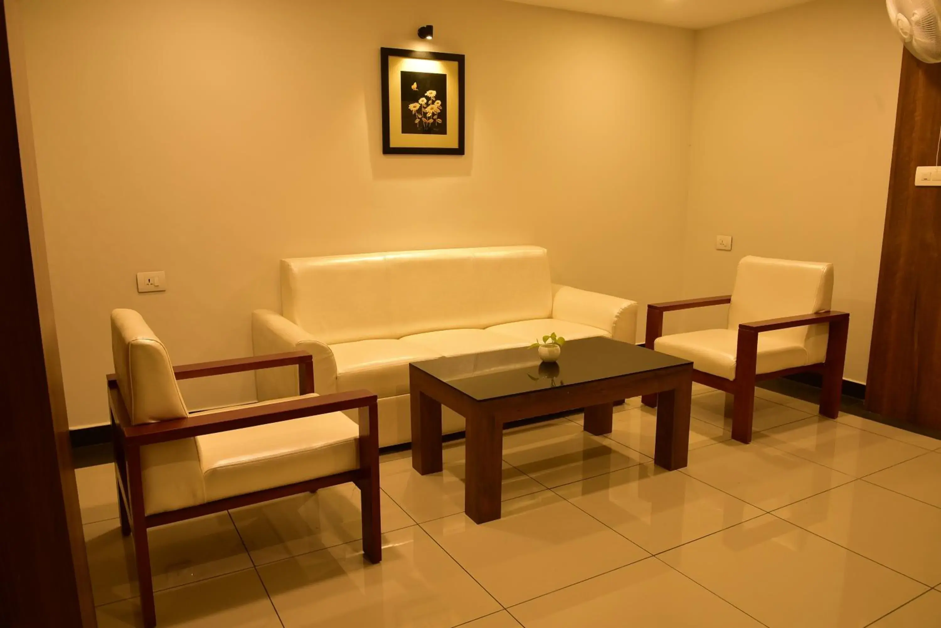 Living room in WHITE SUITE HOTEL Living room in WHITE SUITE HOTEL