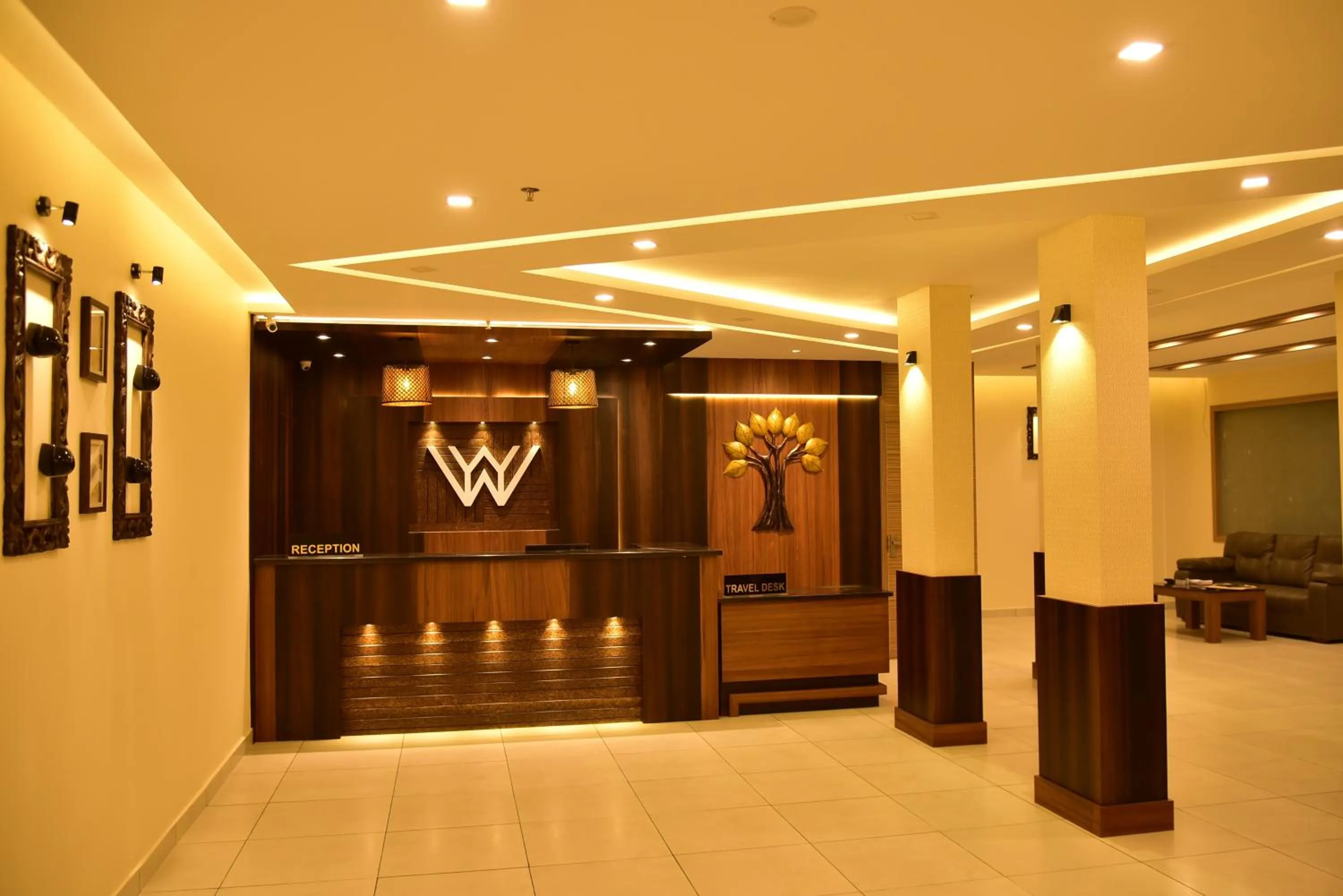 Lobby or reception in WHITE SUITE HOTEL