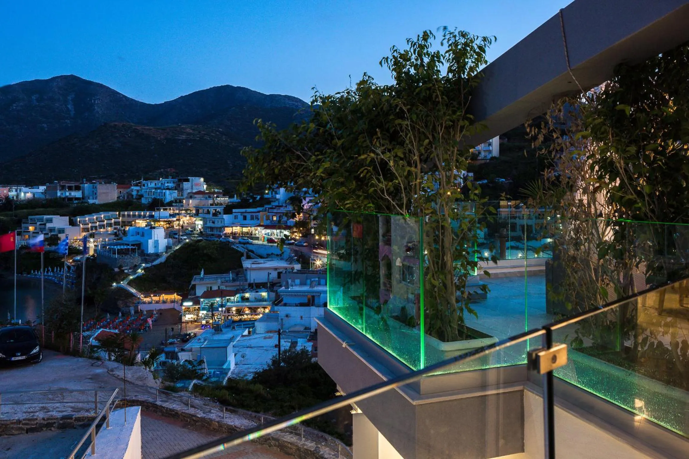 City view in Akrogiali Apartments