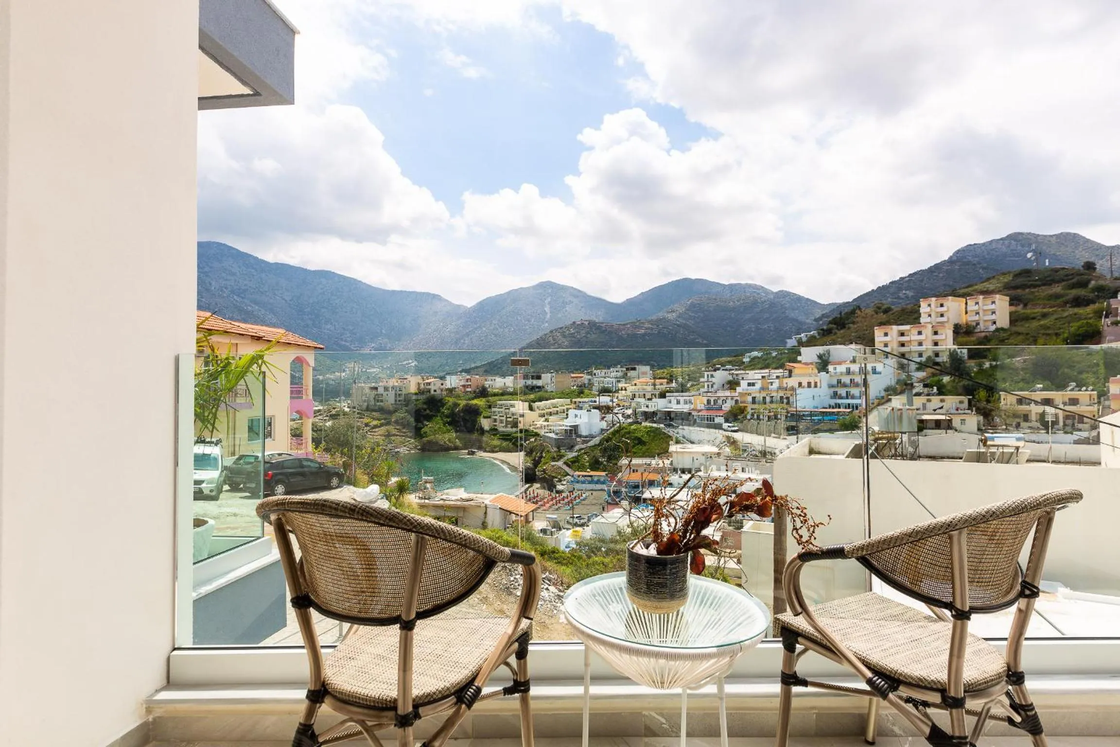 View (from property/room) in Akrogiali Apartments