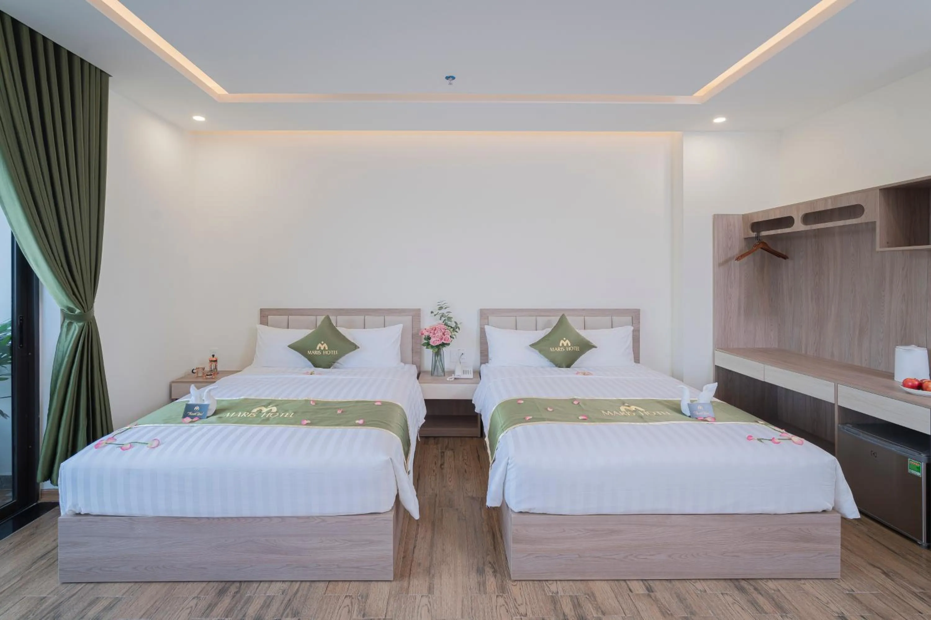 Bed in Maris Da Nang Hotel & Apartment