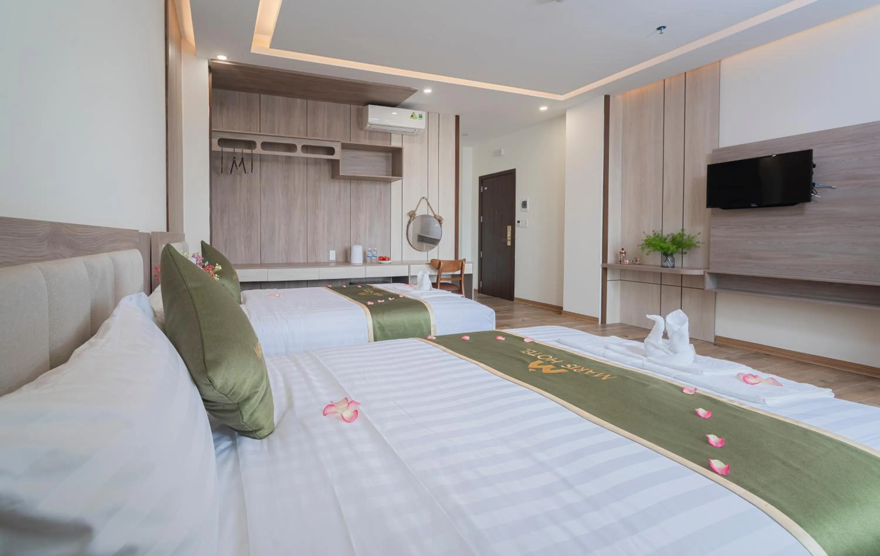 Bed in Maris Da Nang Hotel & Apartment