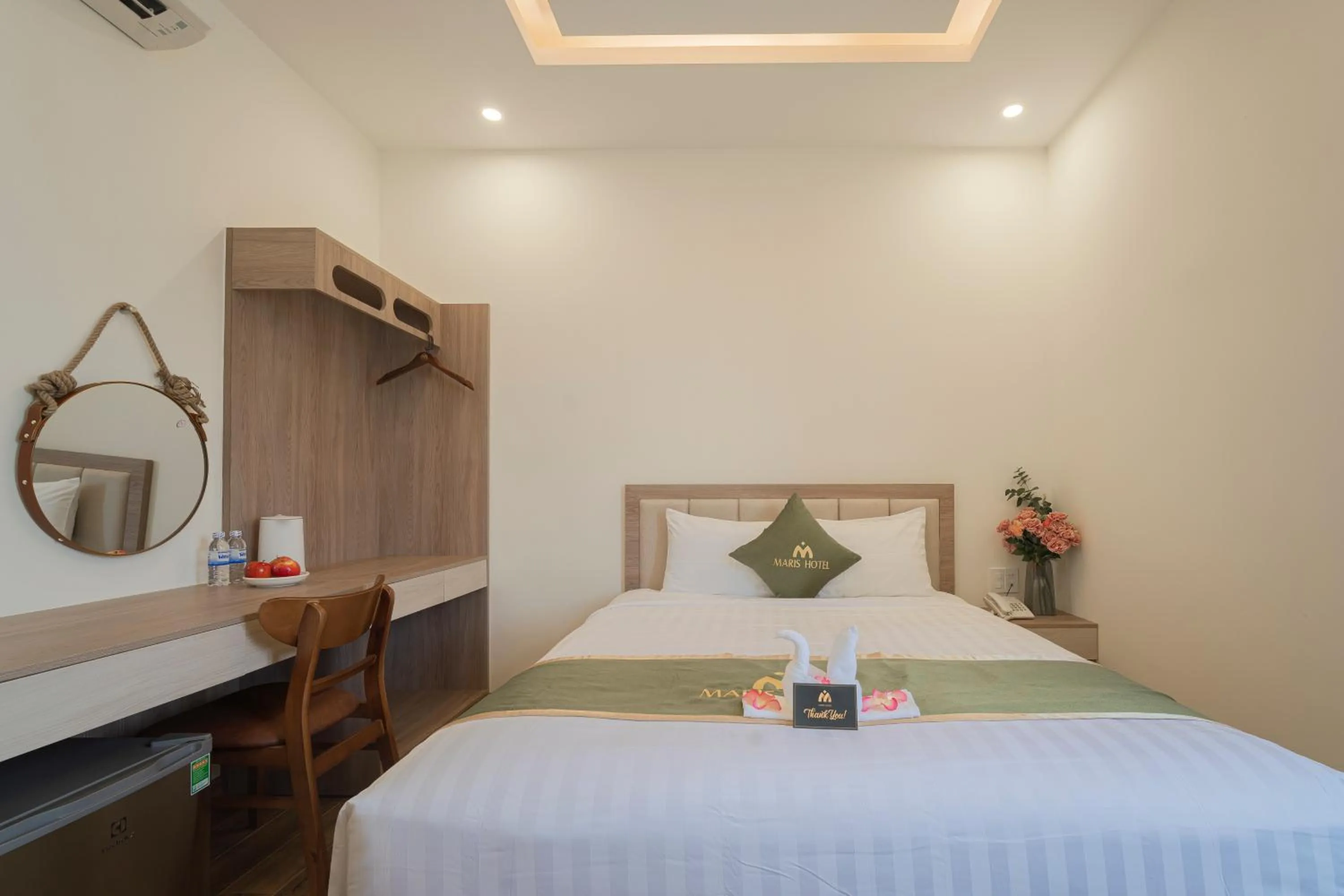 Bed in Maris Da Nang Hotel & Apartment
