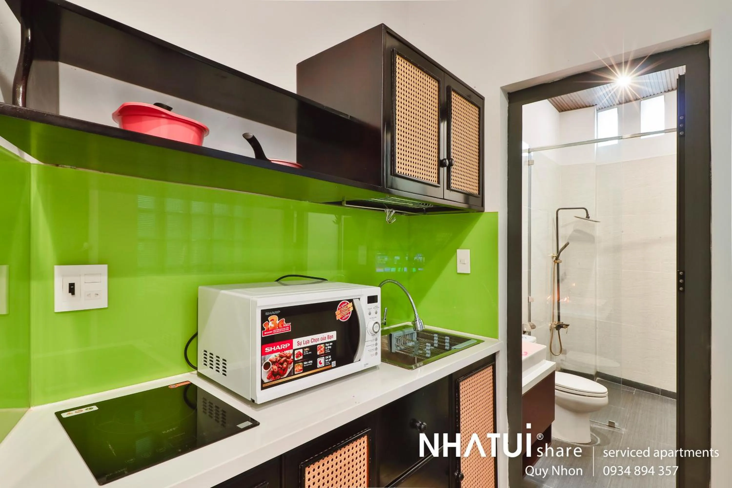 Kitchen or kitchenette in NHATUIshare Quy Nhơn