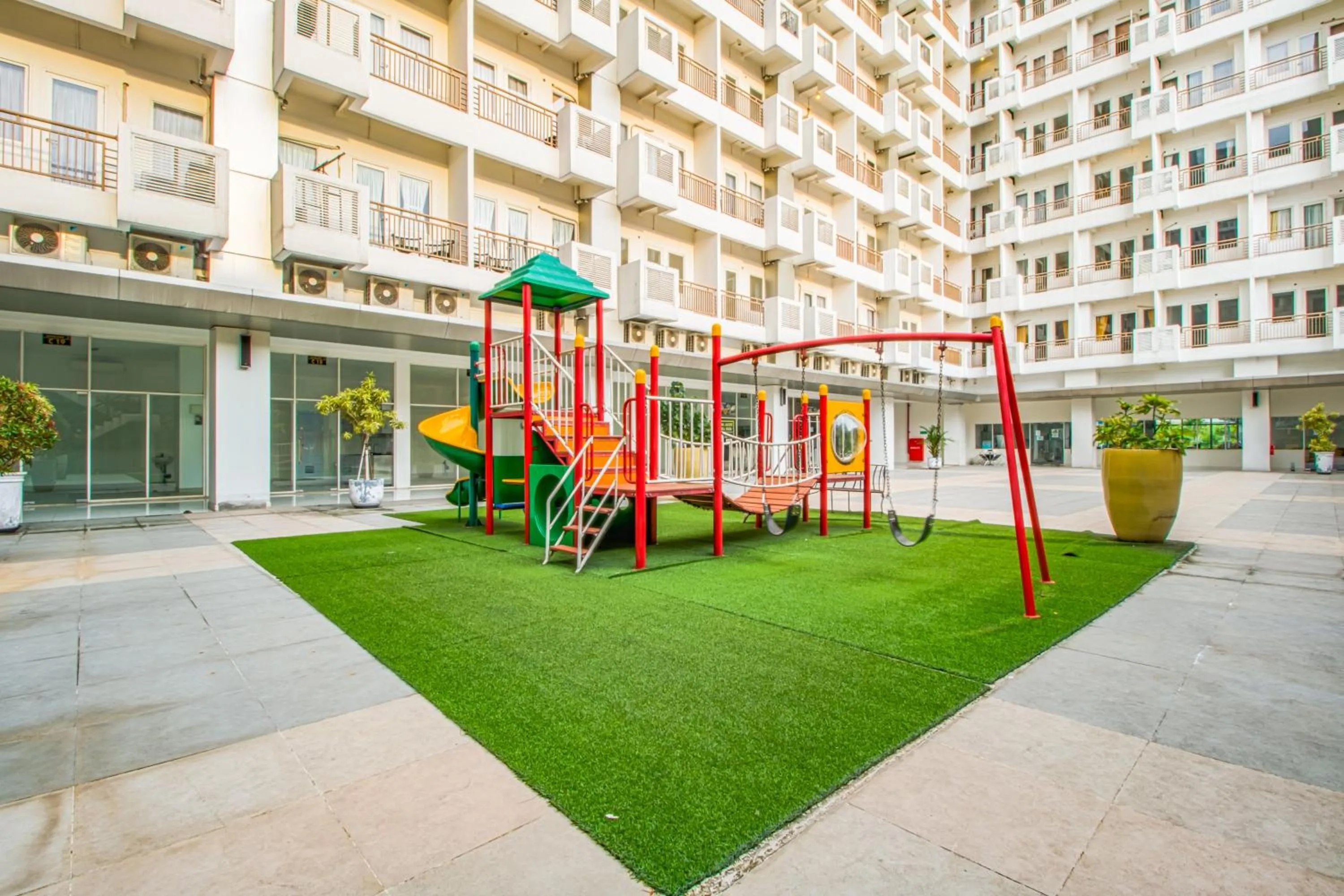 Children play ground in Skyview Sentul Tower Apartments
