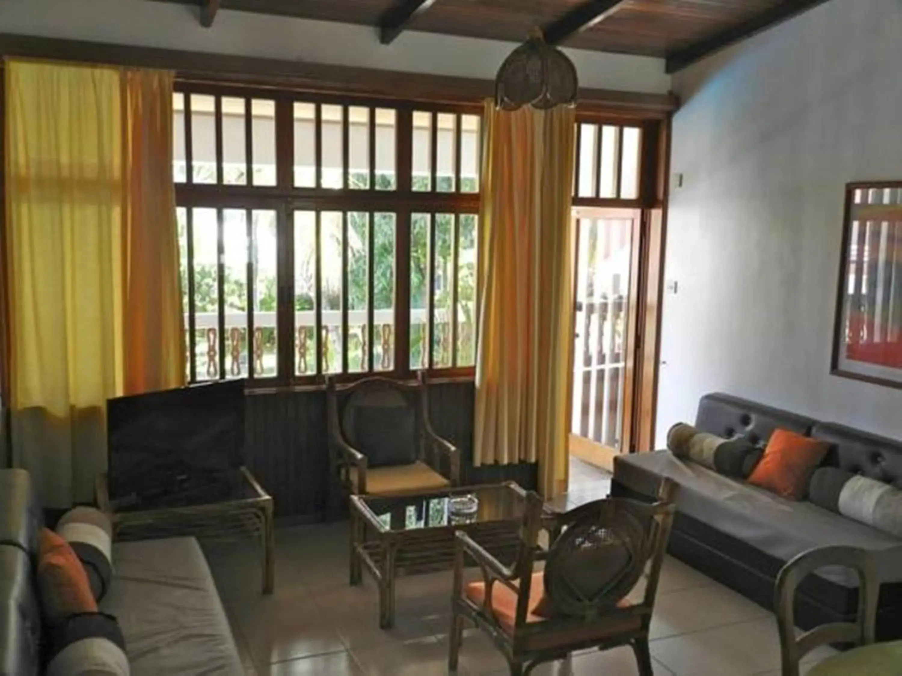 Living room in Residence Villas Mont Choisy Living room in Residence Villas Mont Choisy