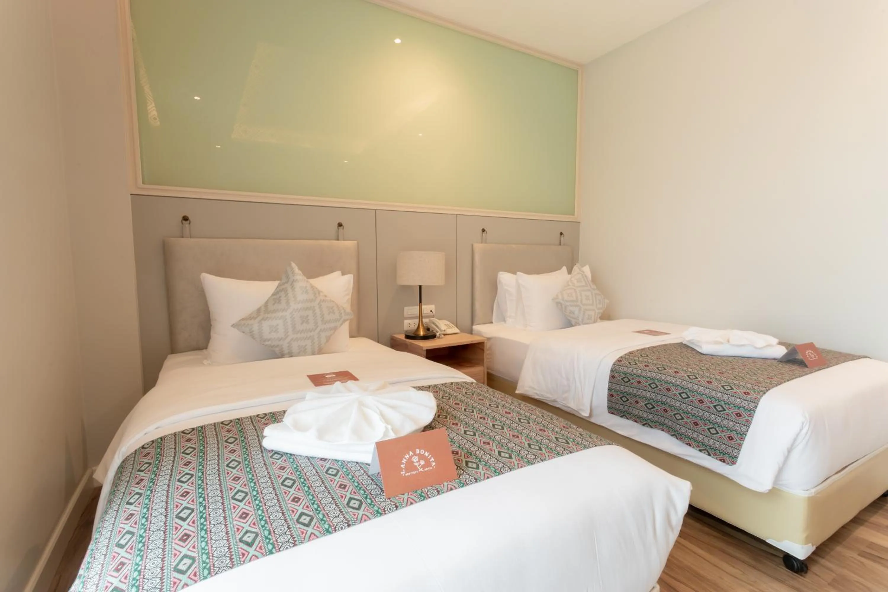 Bed in Lanna Bonita Boutique Hotel