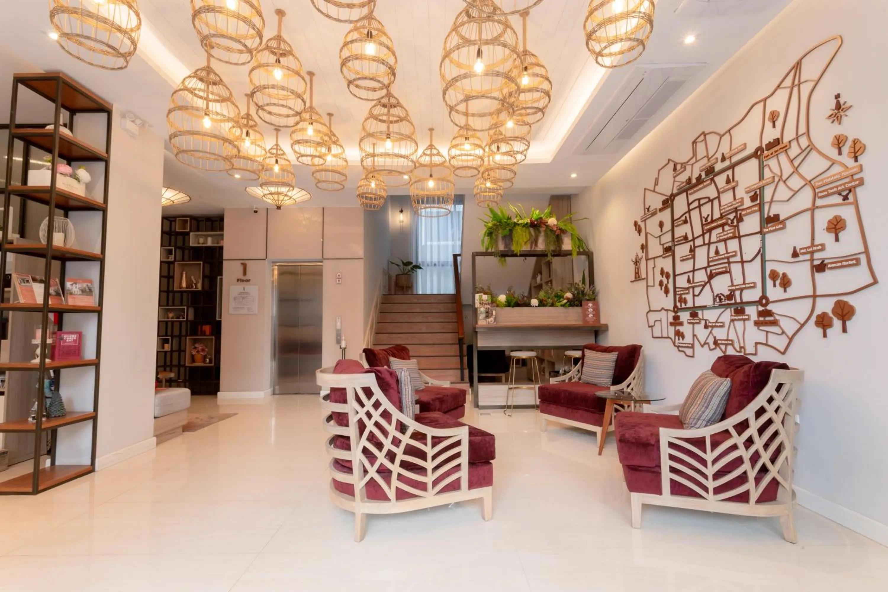 Lobby or reception in Lanna Bonita Boutique Hotel