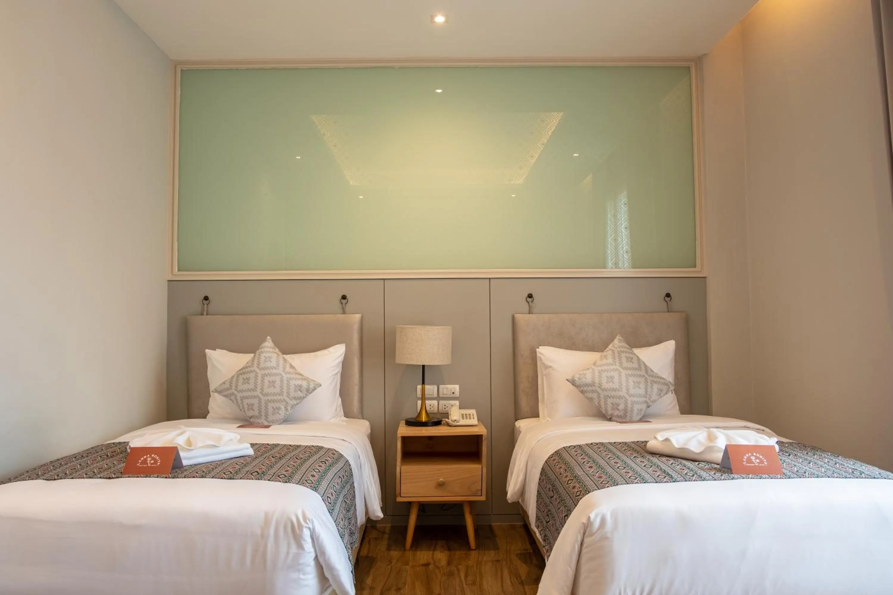 Bed in Lanna Bonita Boutique Hotel