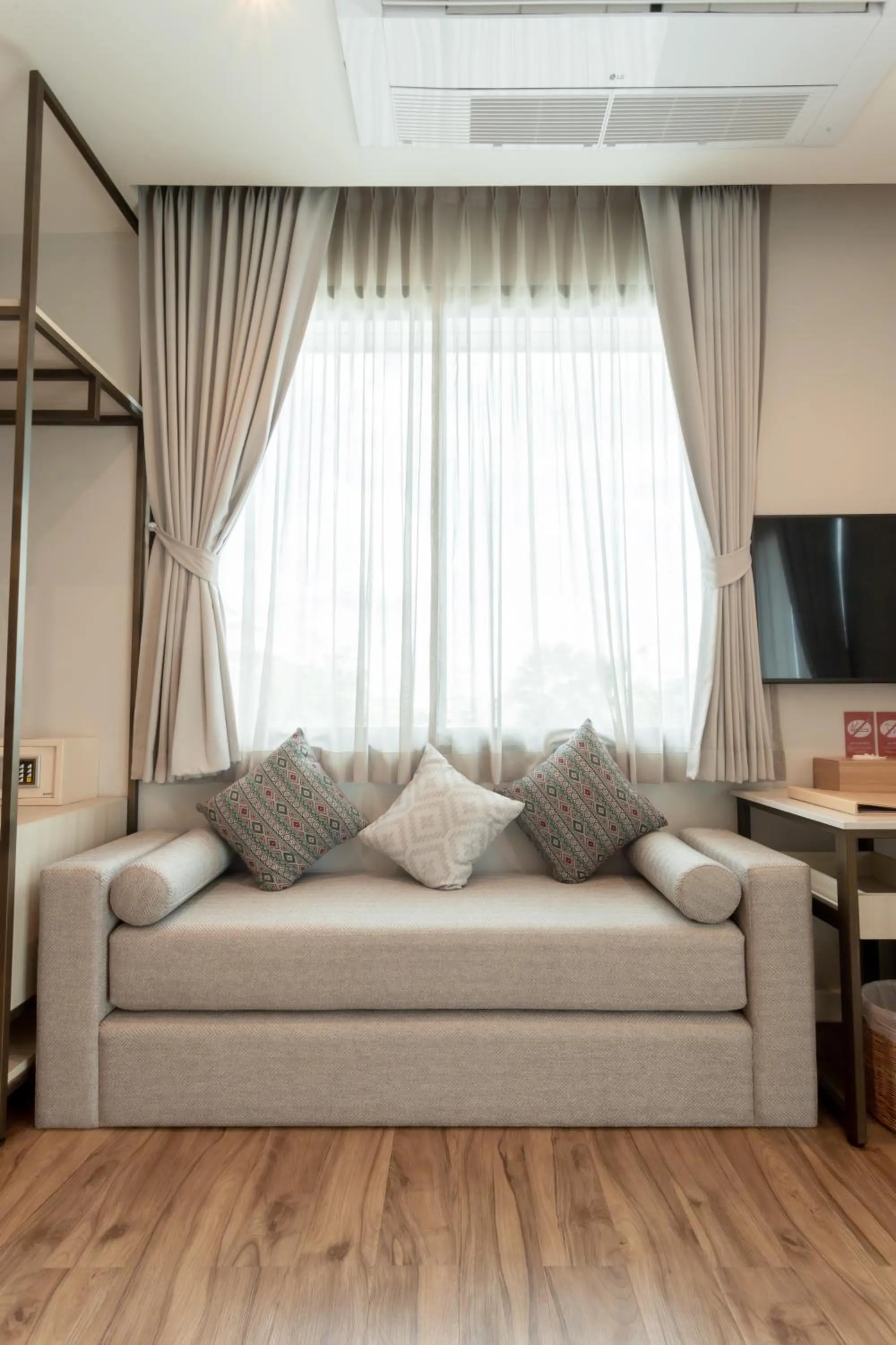 Seating area in Lanna Bonita Boutique Hotel