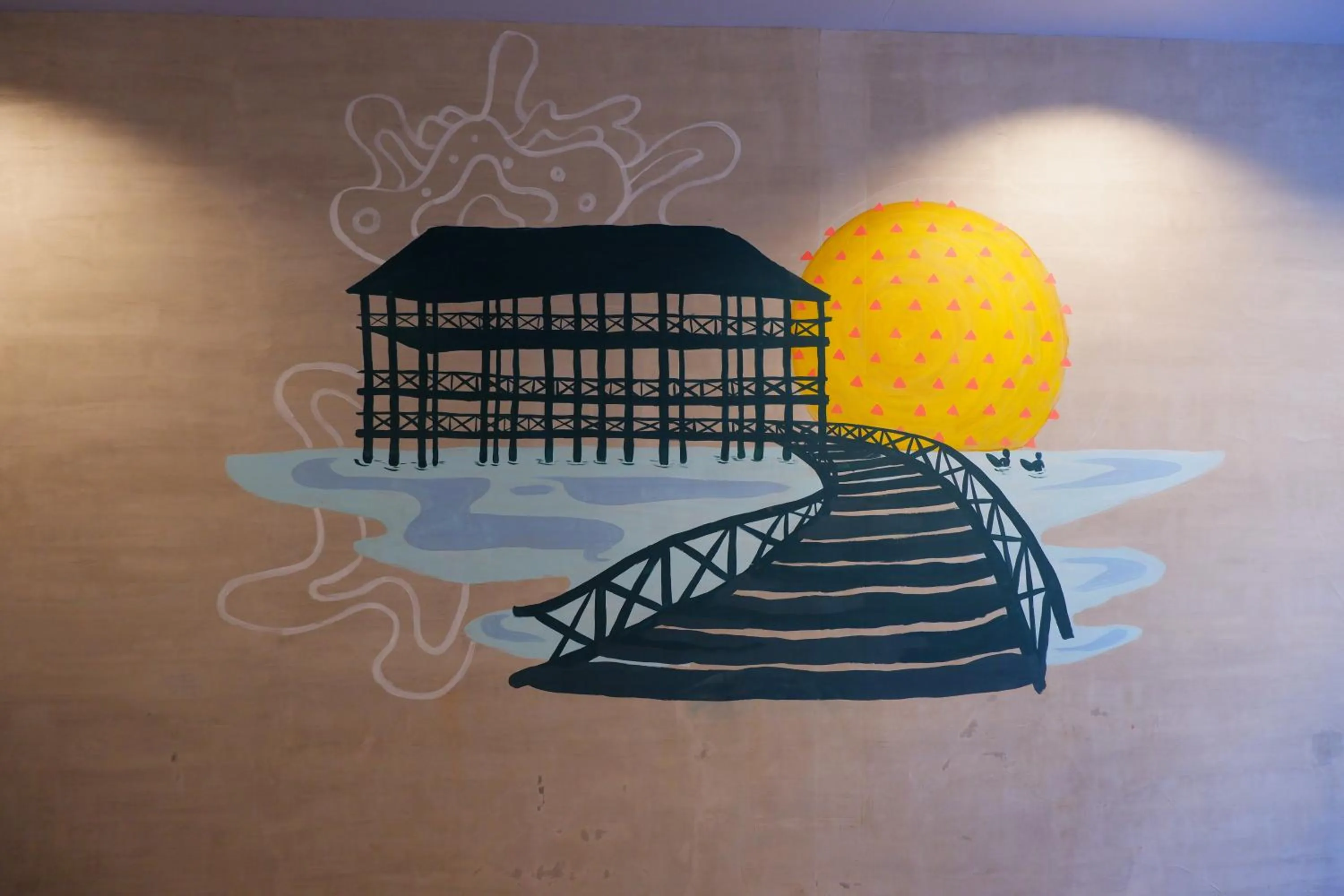 Decorative detail in Lubihan Siargao