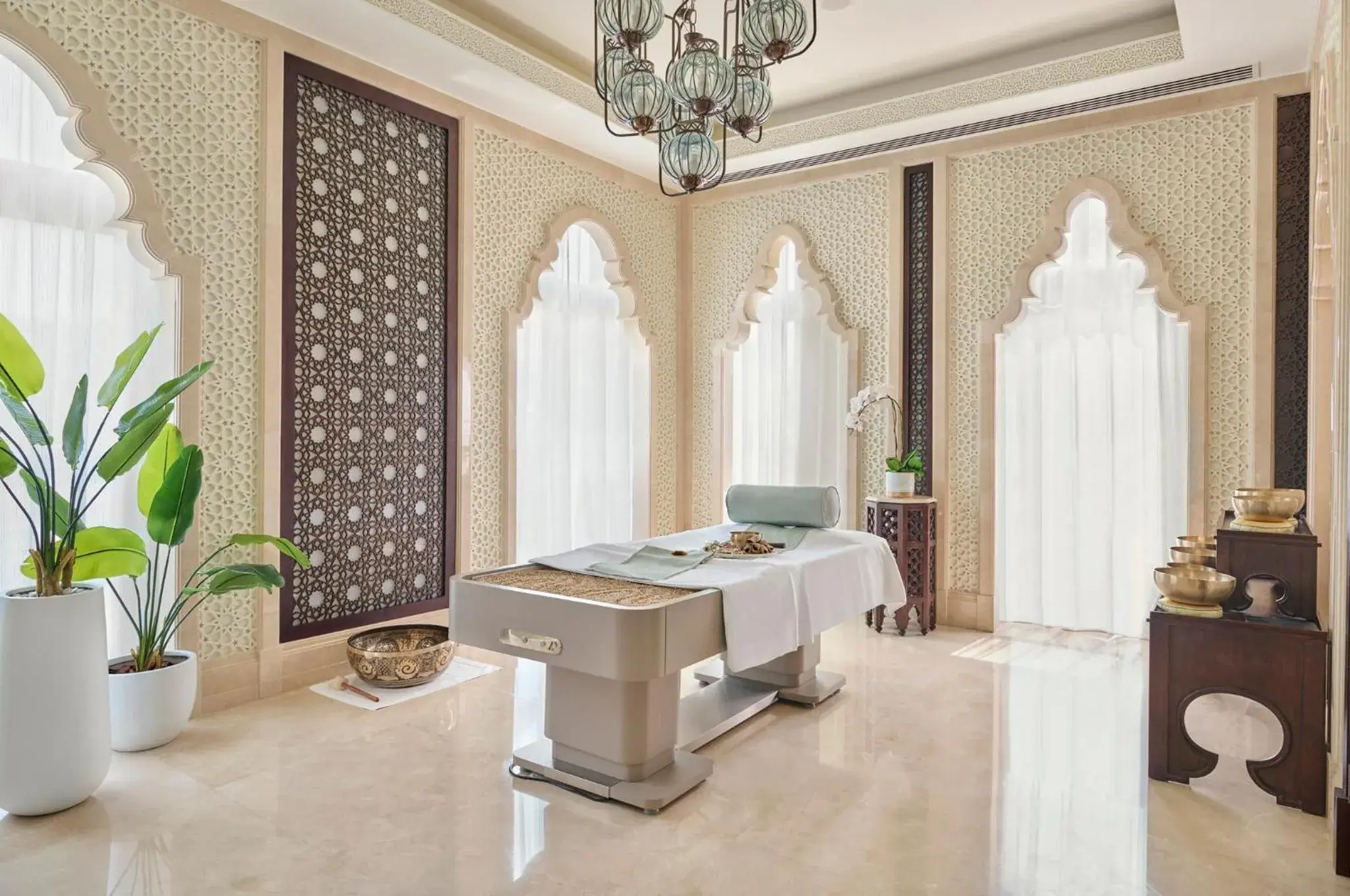 Spa and wellness centre/facilities in Emirates Palace Mandarin Oriental, Abu Dhabi Spa and wellness centre/facilities in Emirates Palace Mandarin Oriental, Abu Dhabi