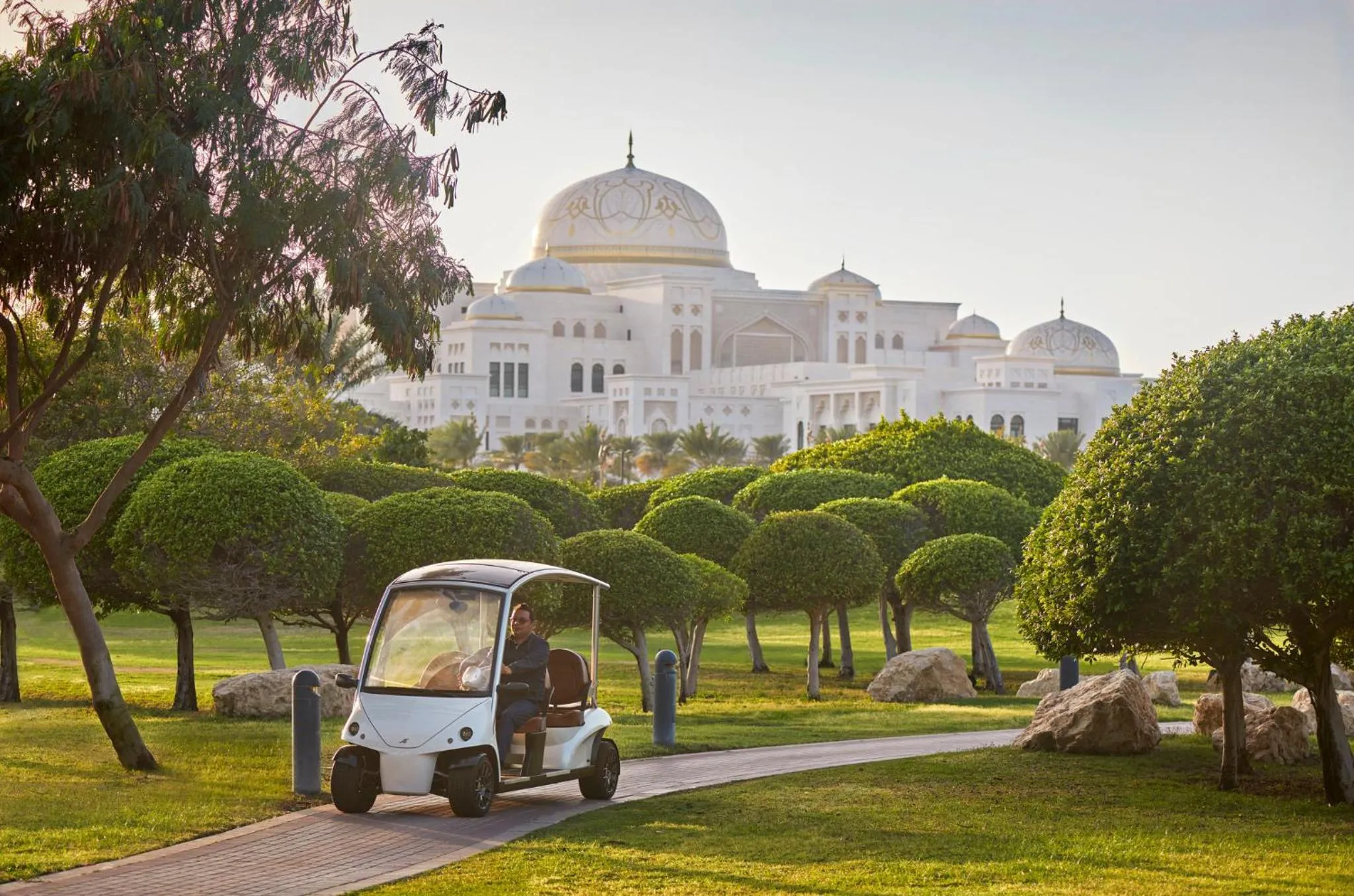 Garden in Emirates Palace Mandarin Oriental, Abu Dhabi