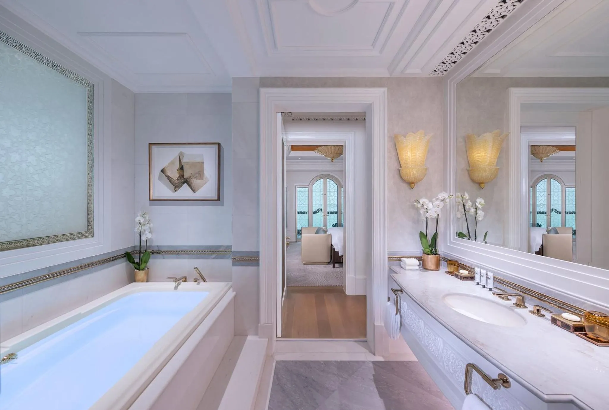 Bathroom in Emirates Palace Mandarin Oriental, Abu Dhabi