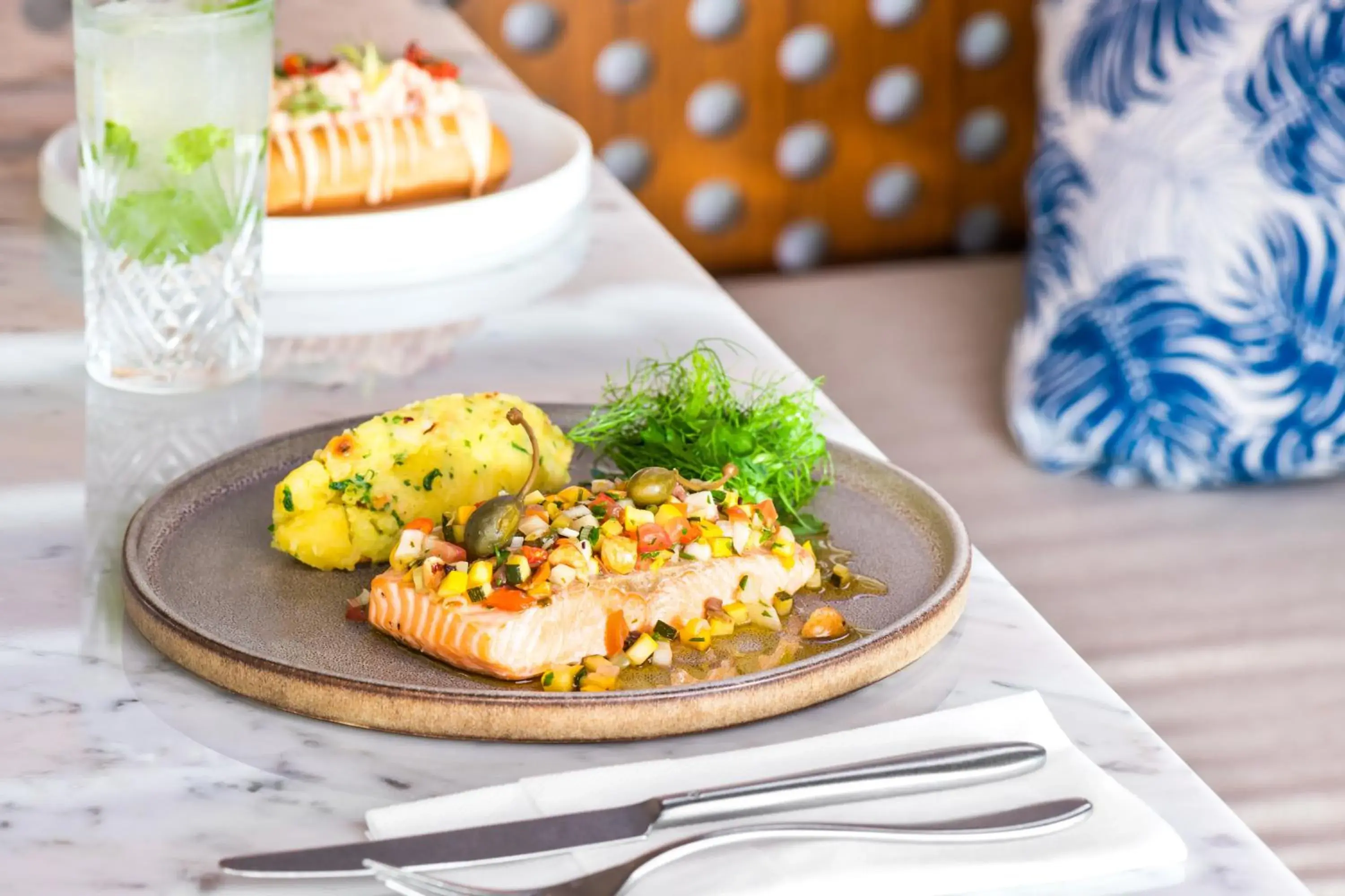 Food in JA Palm Tree Court, Dubai Food in JA Palm Tree Court, Dubai