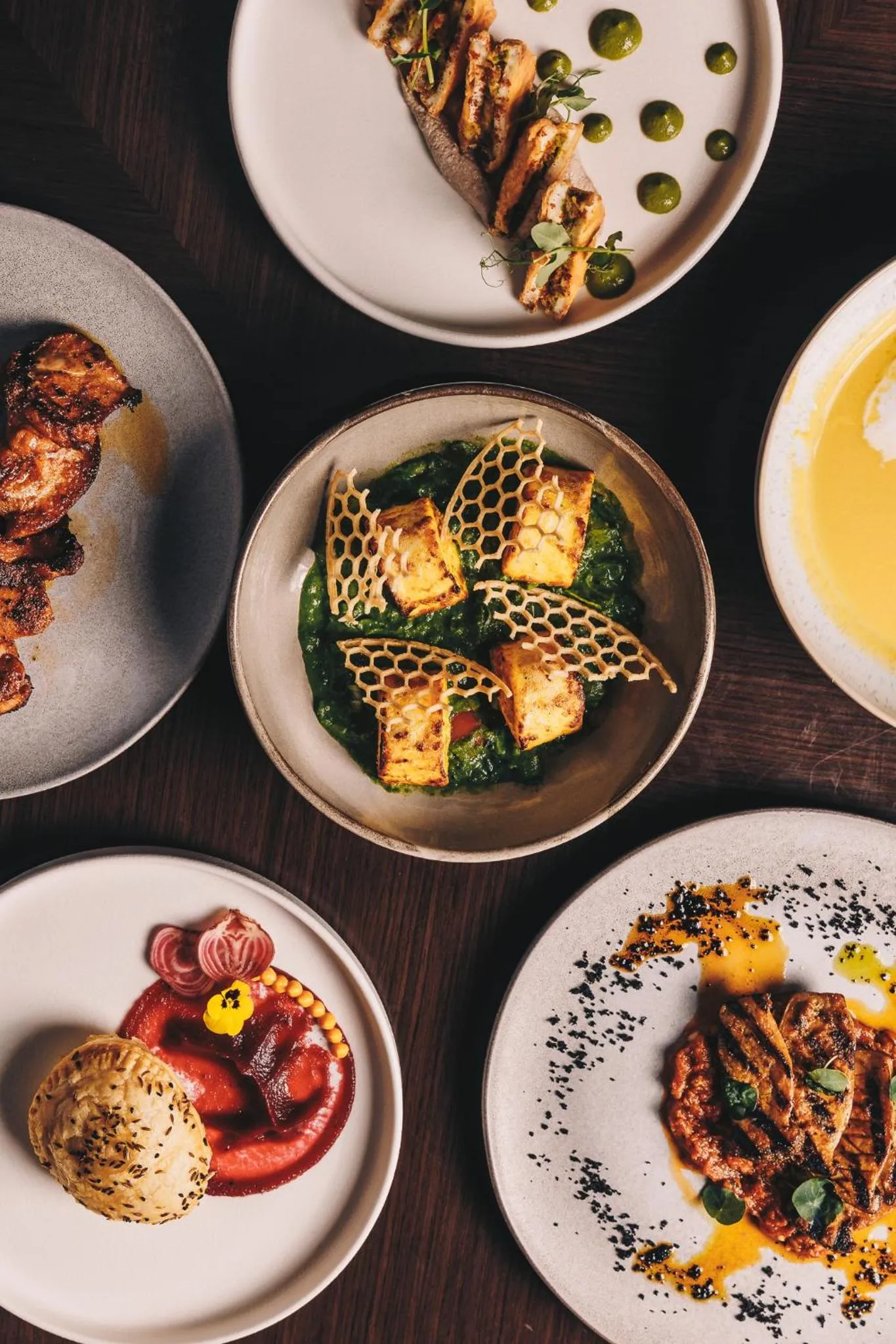 Food in JA Palm Tree Court, Dubai