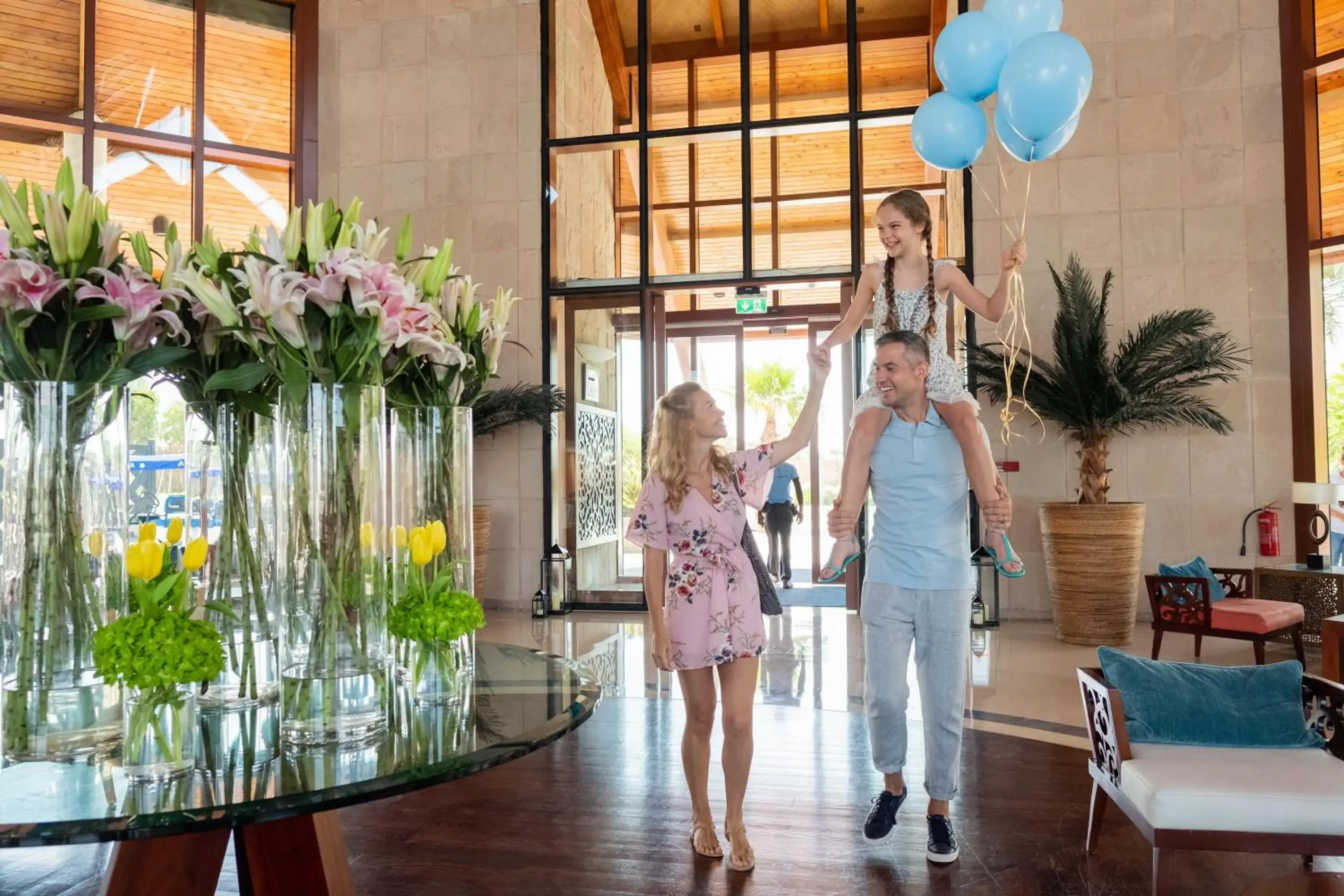 Lobby or reception in JA Palm Tree Court, Dubai Lobby or reception in JA Palm Tree Court, Dubai